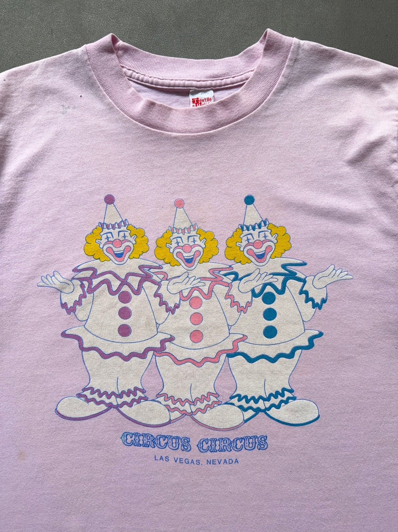 1980s clown Circus tee (L)