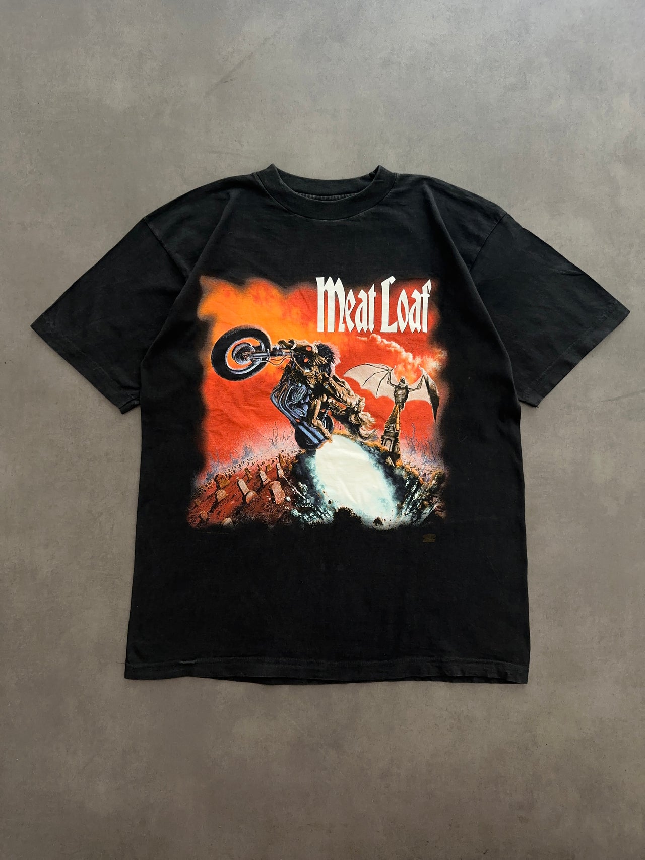 1990s Meat Loaf tour tee (L)