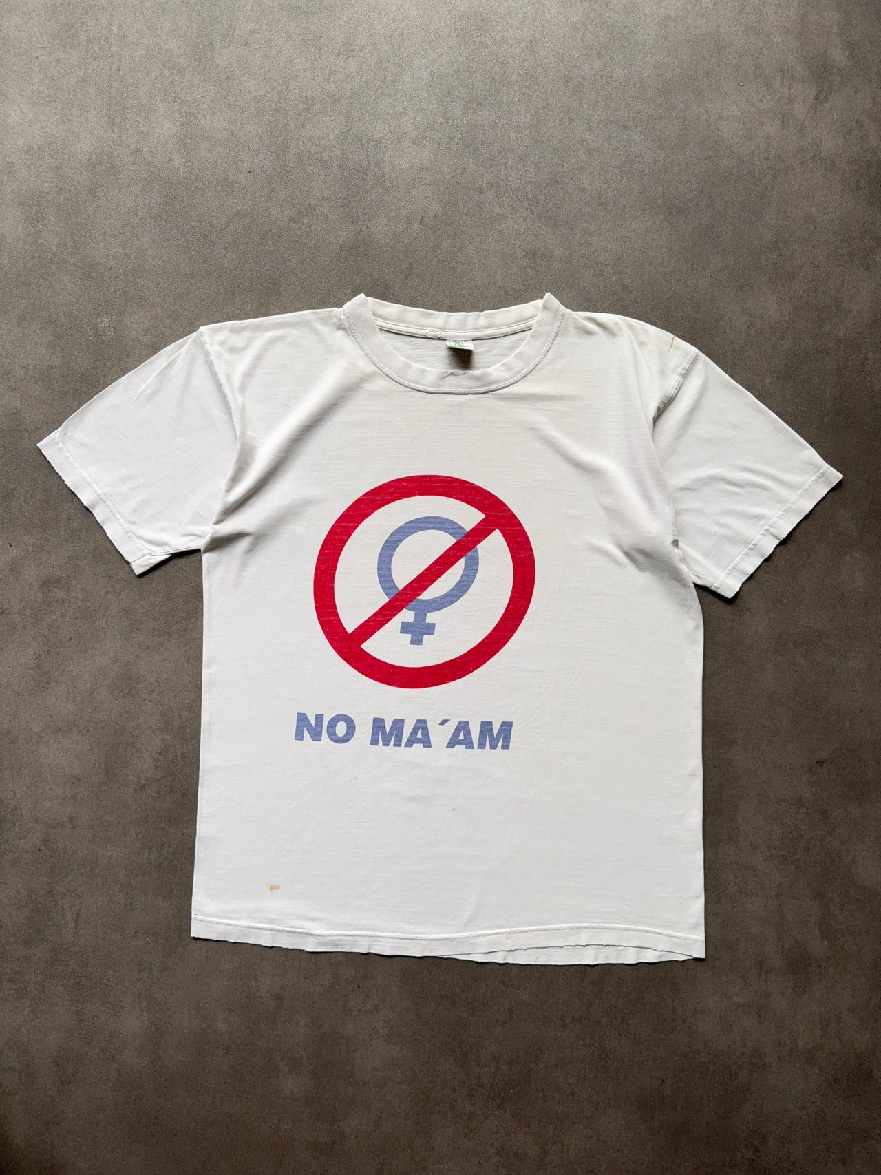 1990s No Ma’am tee (XL)