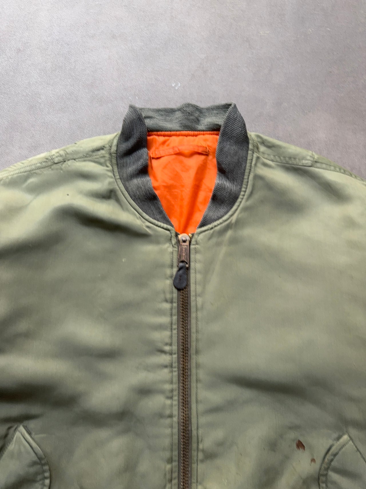 1990s MA-1 reversible Bomber jacket (L)