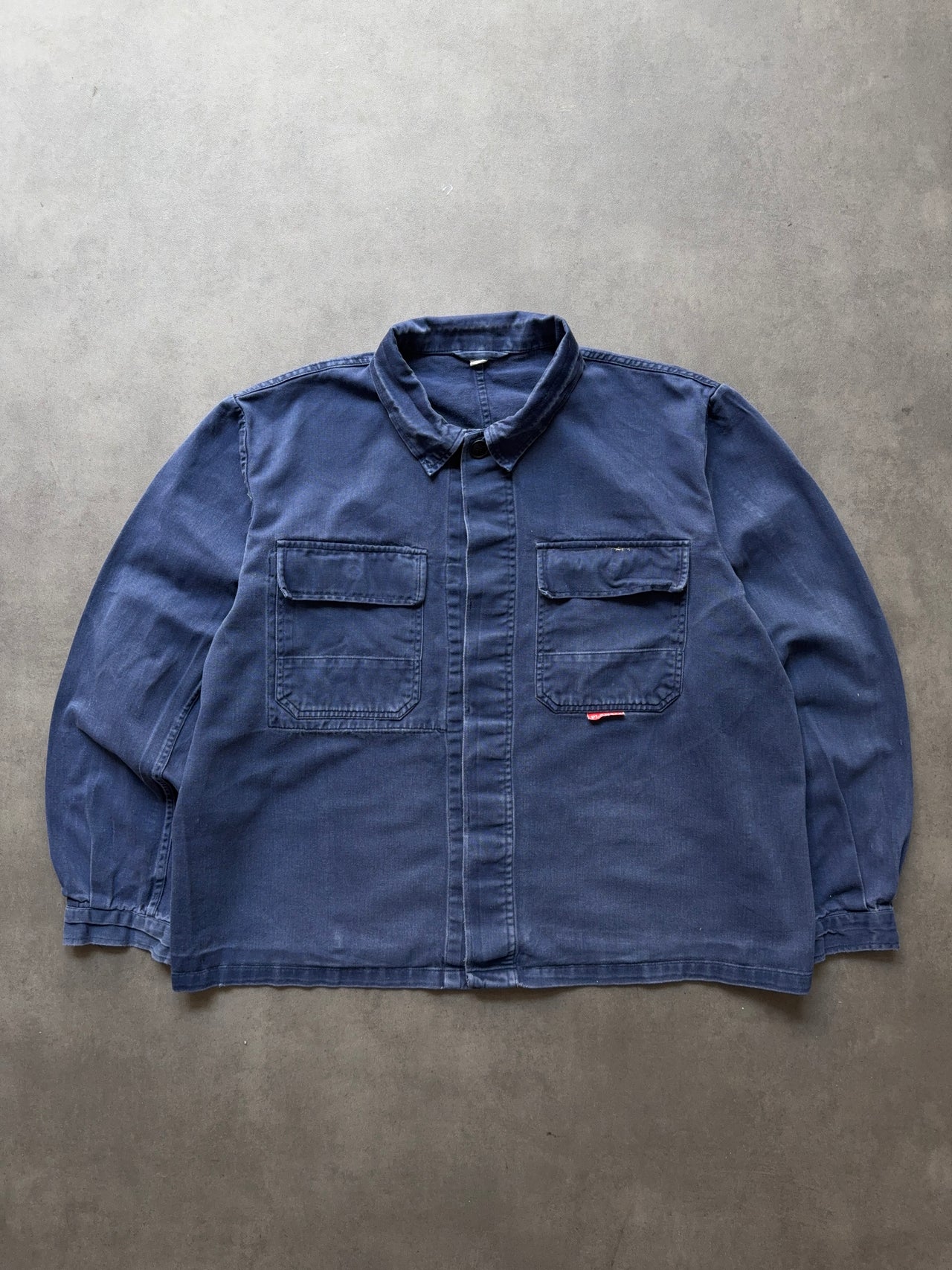 1980s German faded Work Shirt (M)