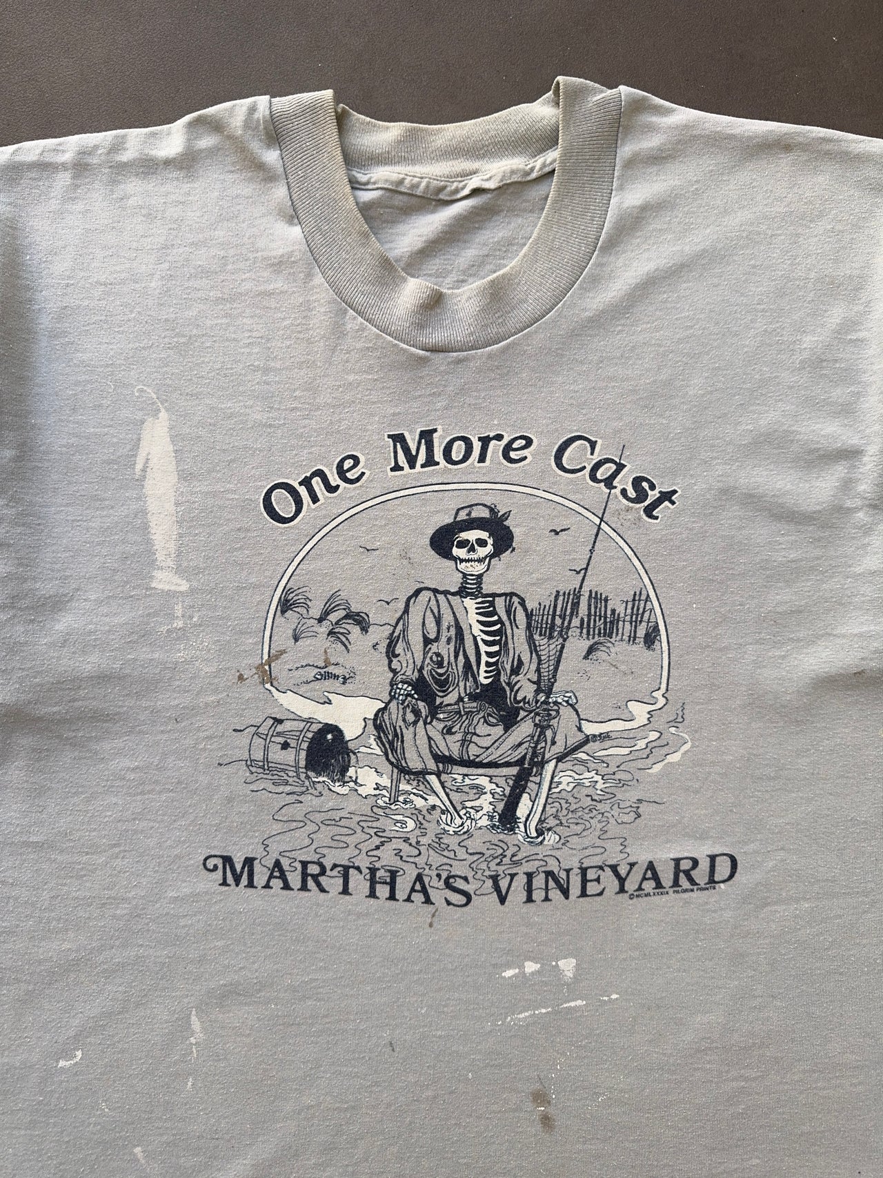1990s One More Cast painted tee (L)
