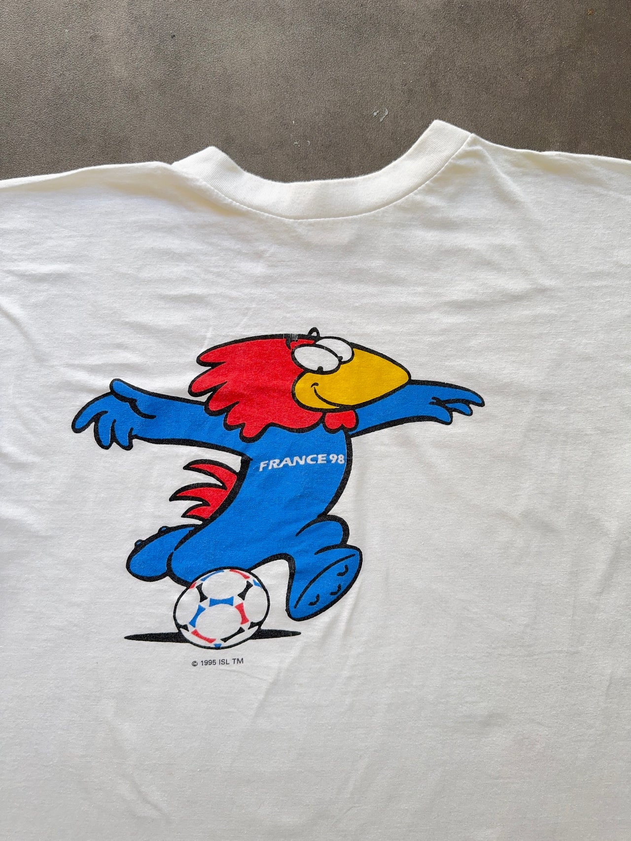 1990s France 98 mascotte tee (XL)