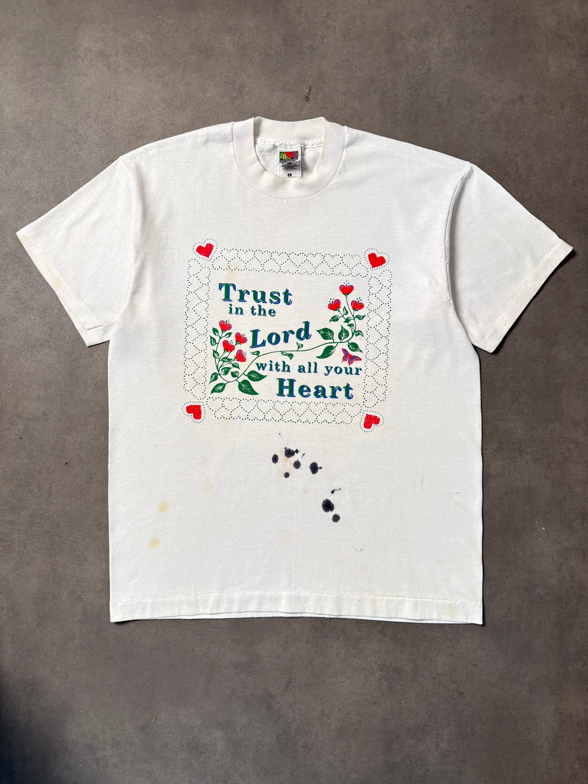 1990s Trust in The Lord tee (L)