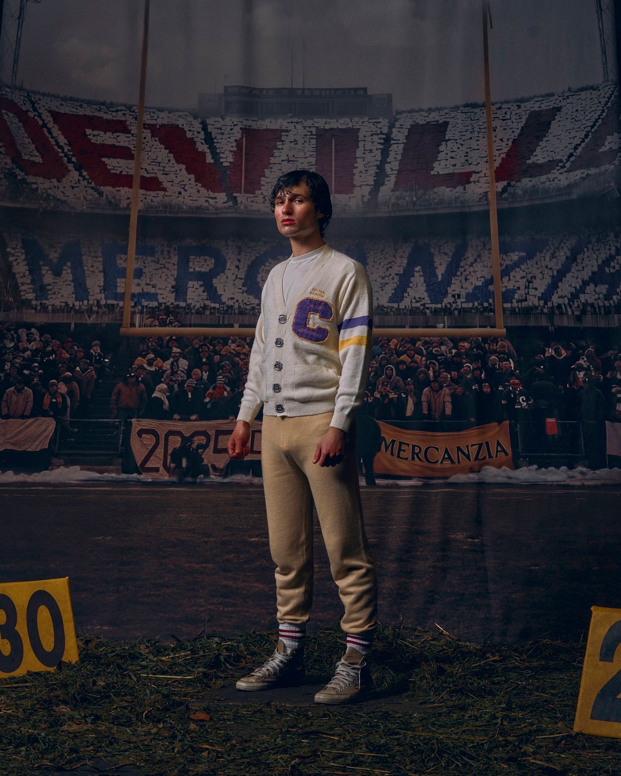 1980 “Vittoria” Relic cardigan (M)