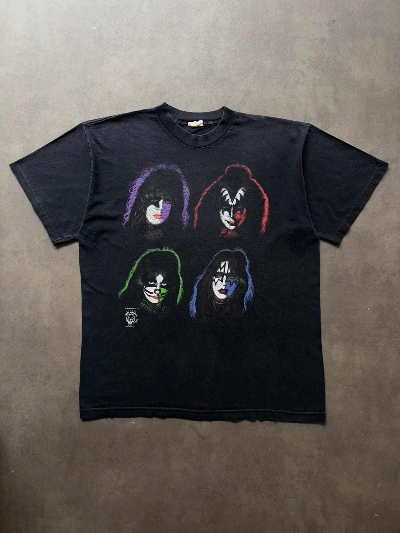 1990s Kiss Faded tee (XL)