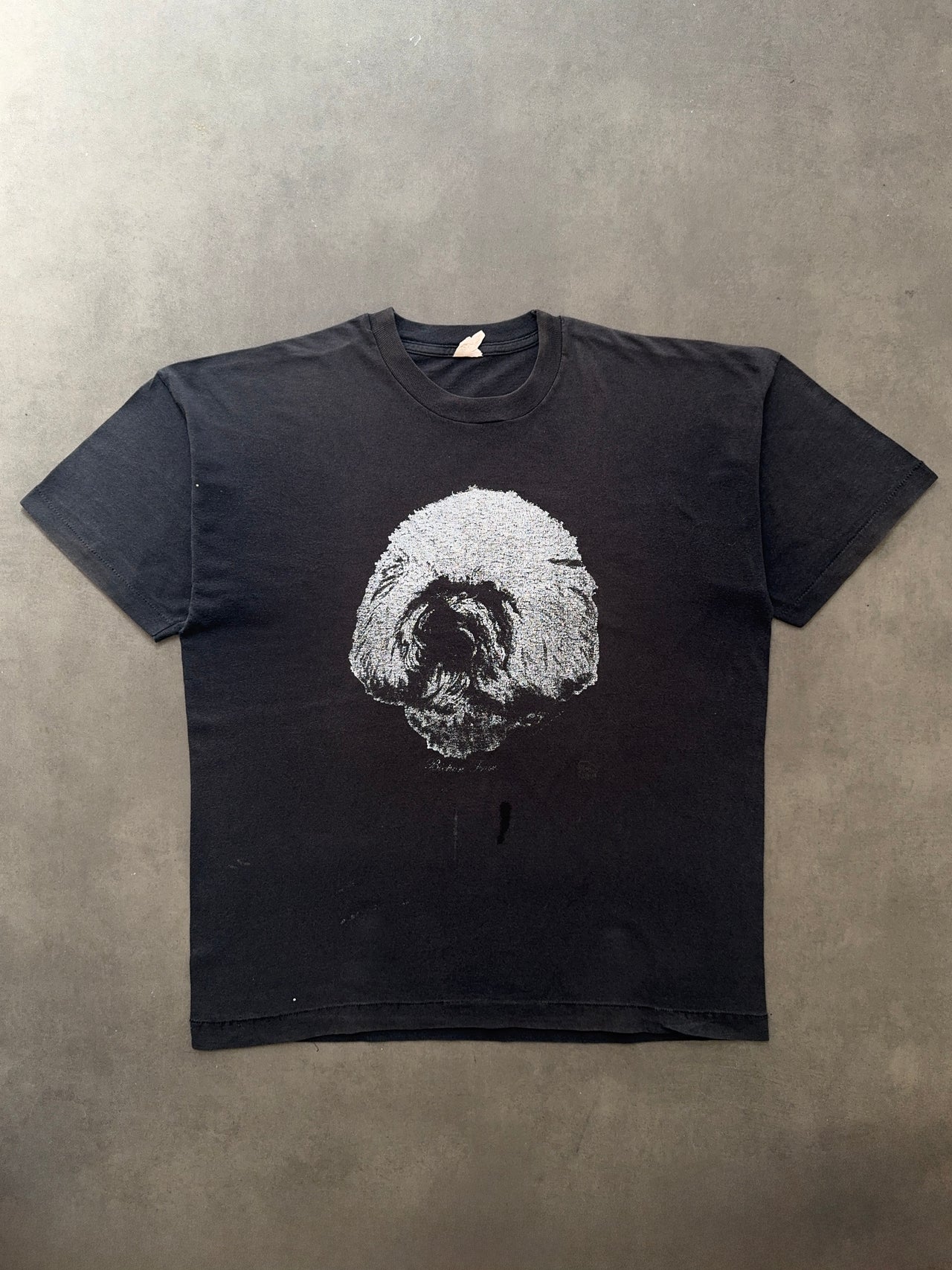 1990s poodle faded tee (XL)