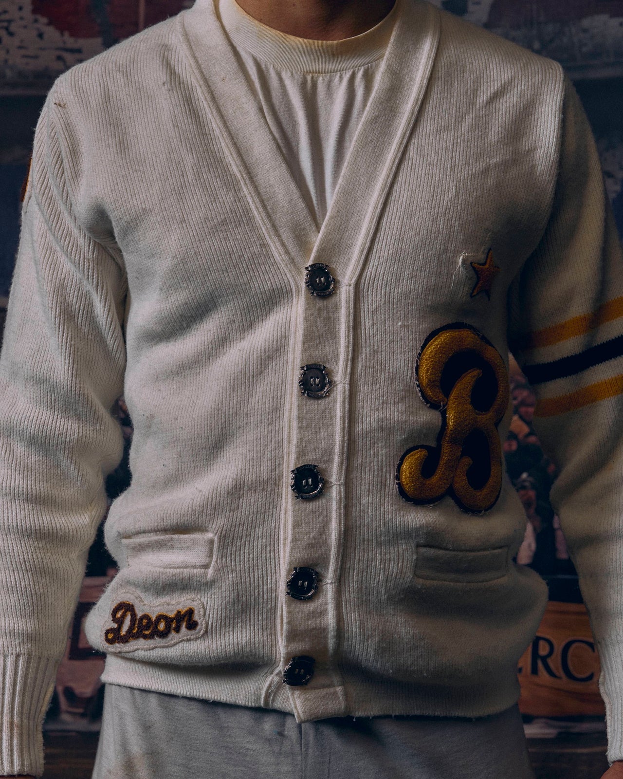 1980 “Vittoria” Relic Cardigan (L)