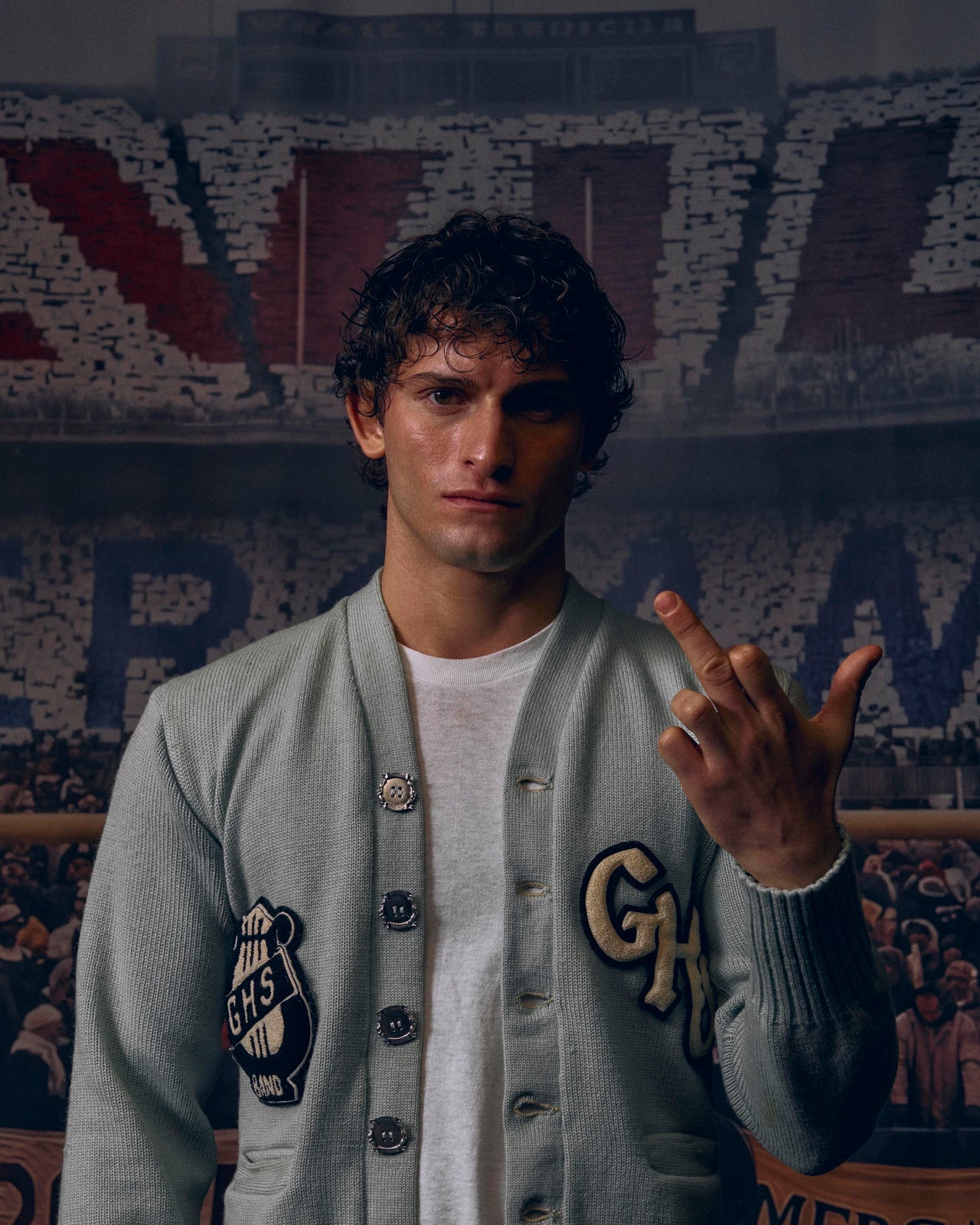 1960 “Vittoria” Relic cardigan (M)