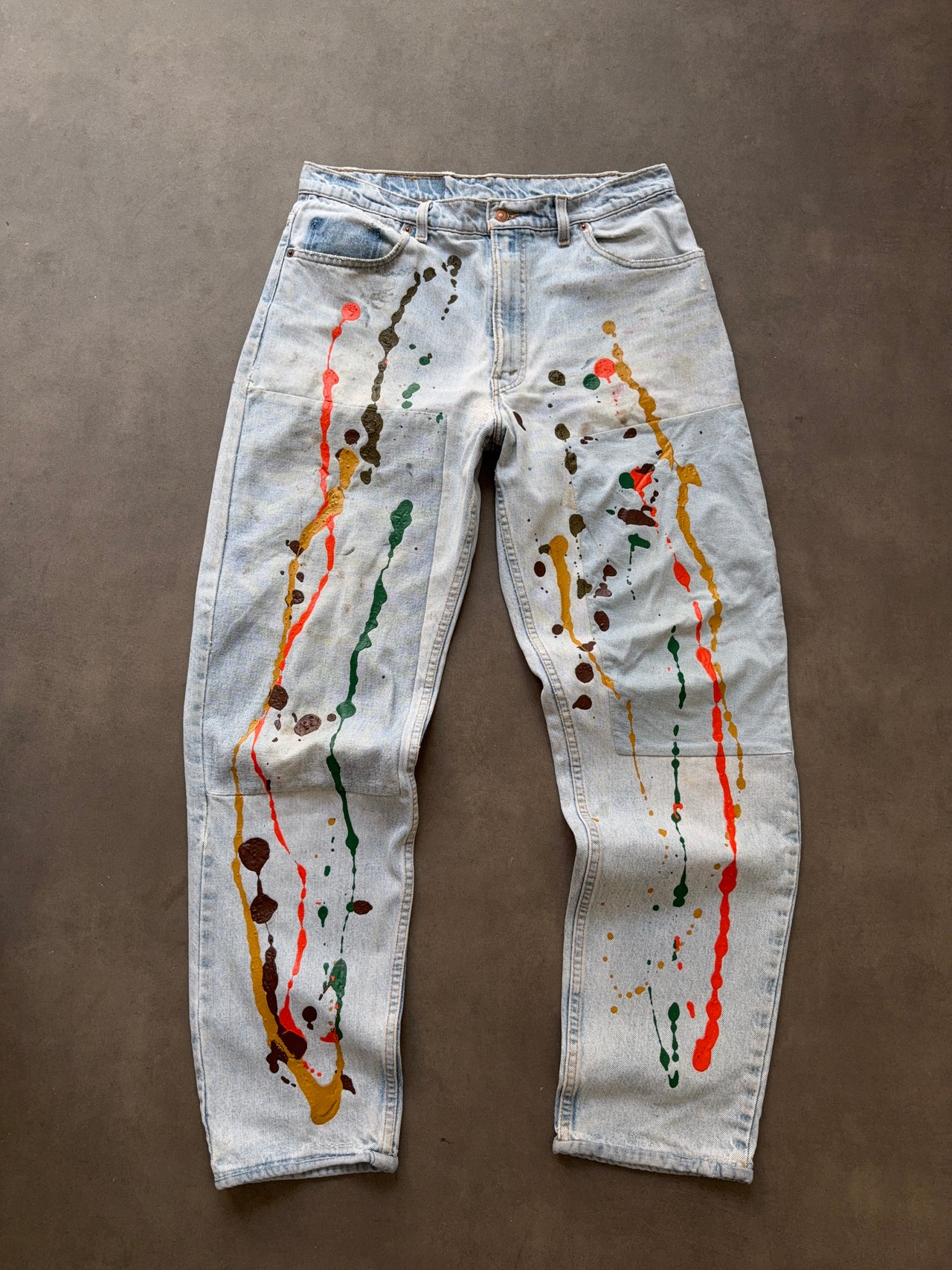 1990s HandPrinted Levi’s 550 W36 L32