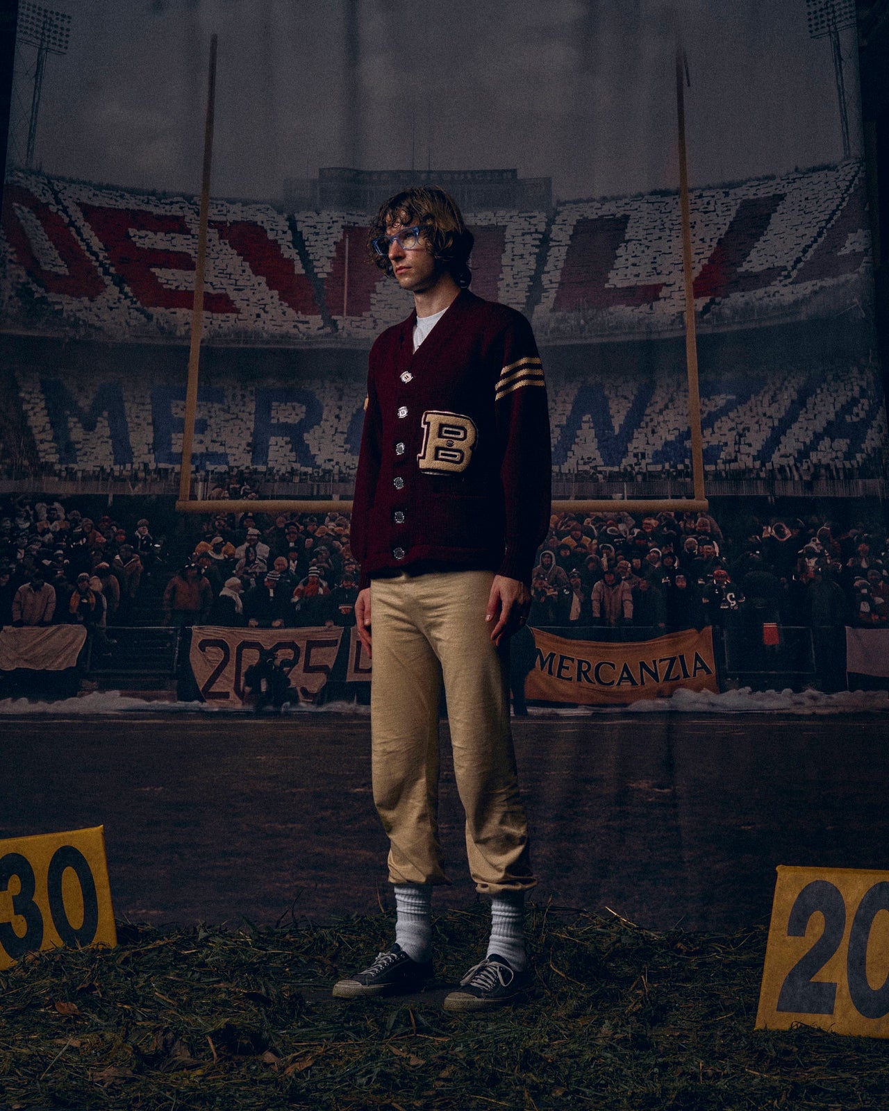 1950 “Vittoria” Relic cardigan (M)