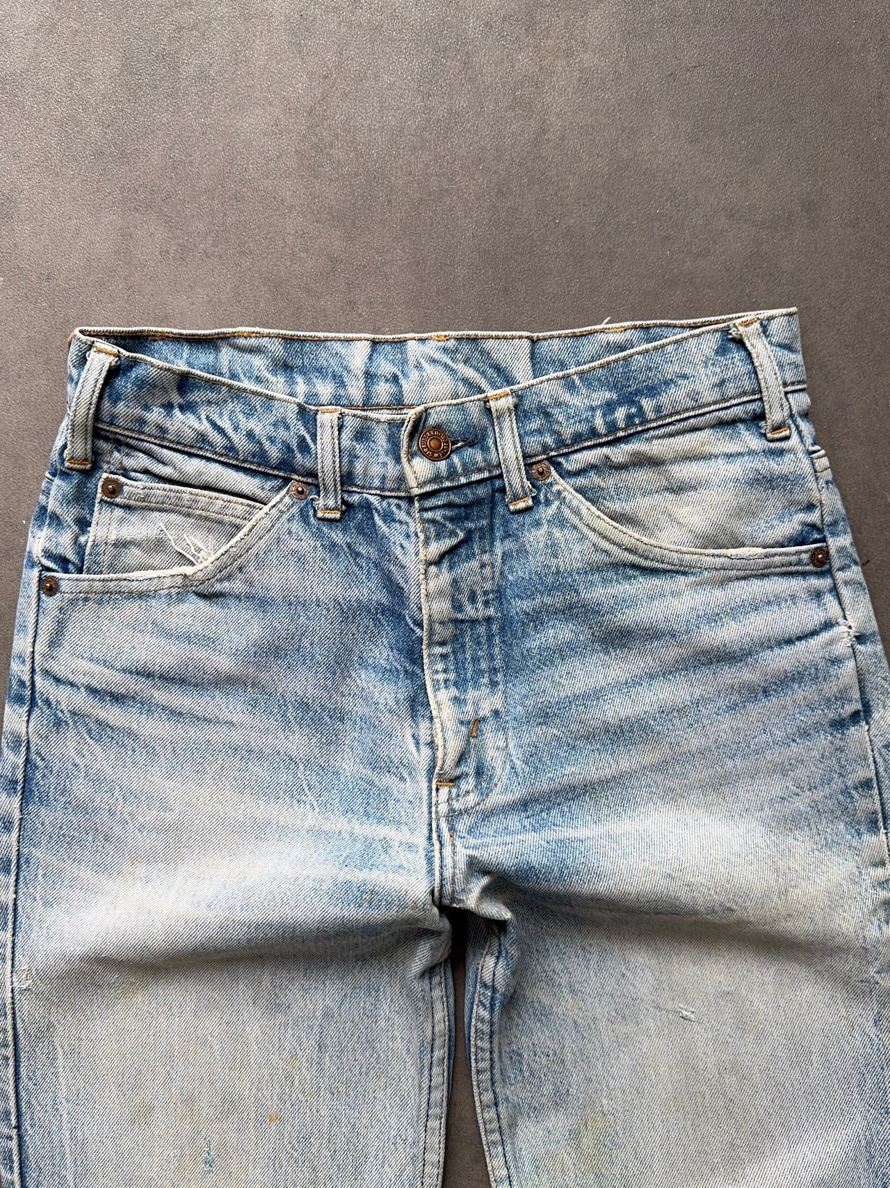1970s Levi’s faded bootcut denim W30 L34
