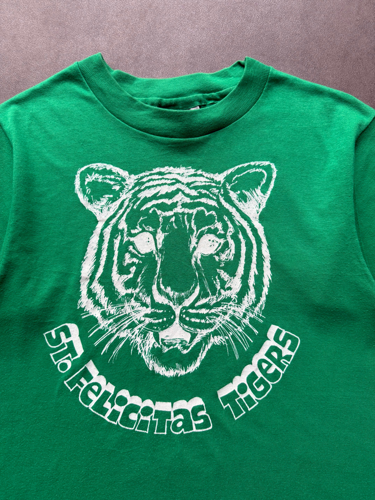 1980s St. Felicitas Tigers tee (S)