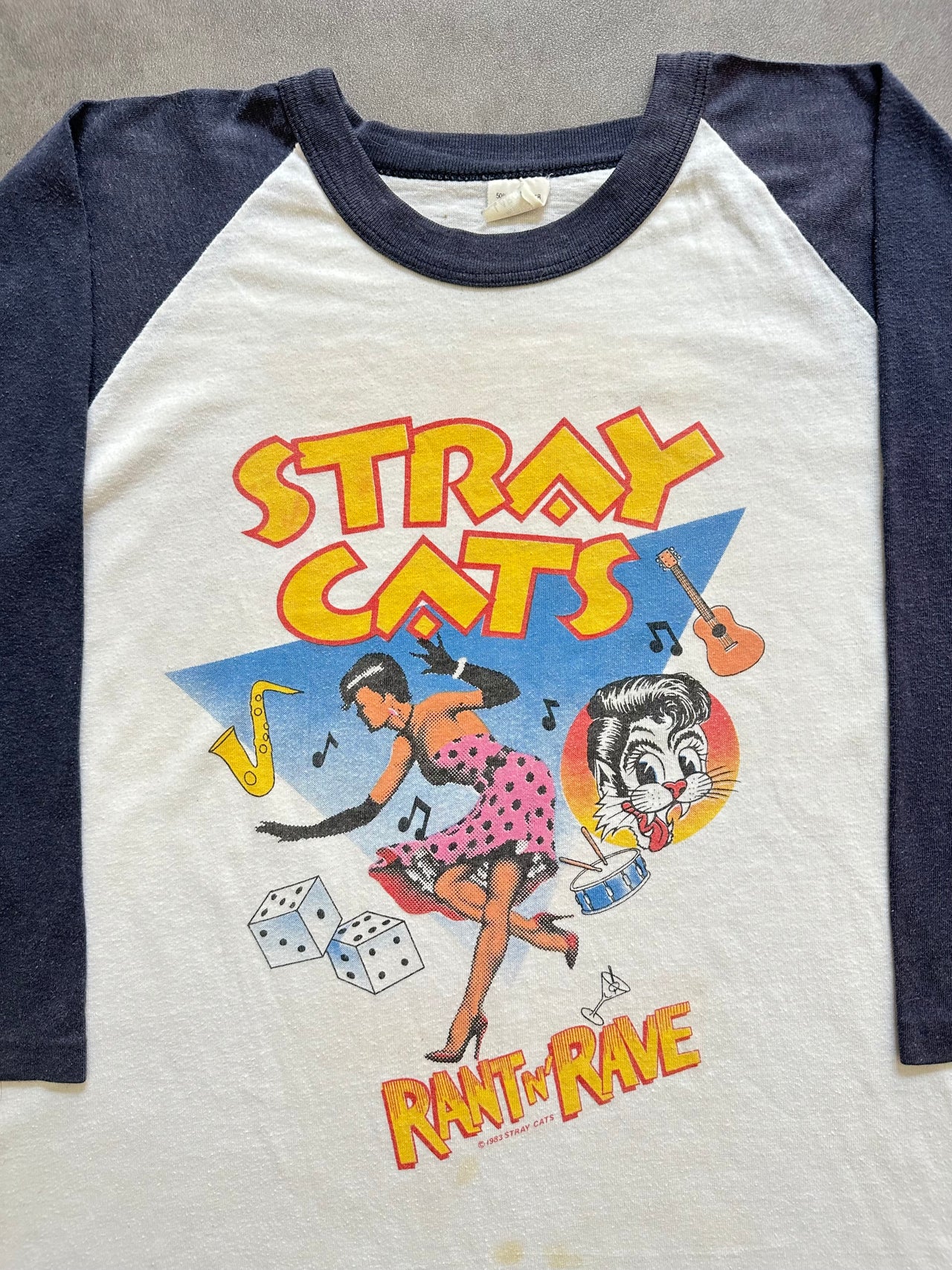 1980s stray cats tee (m)
