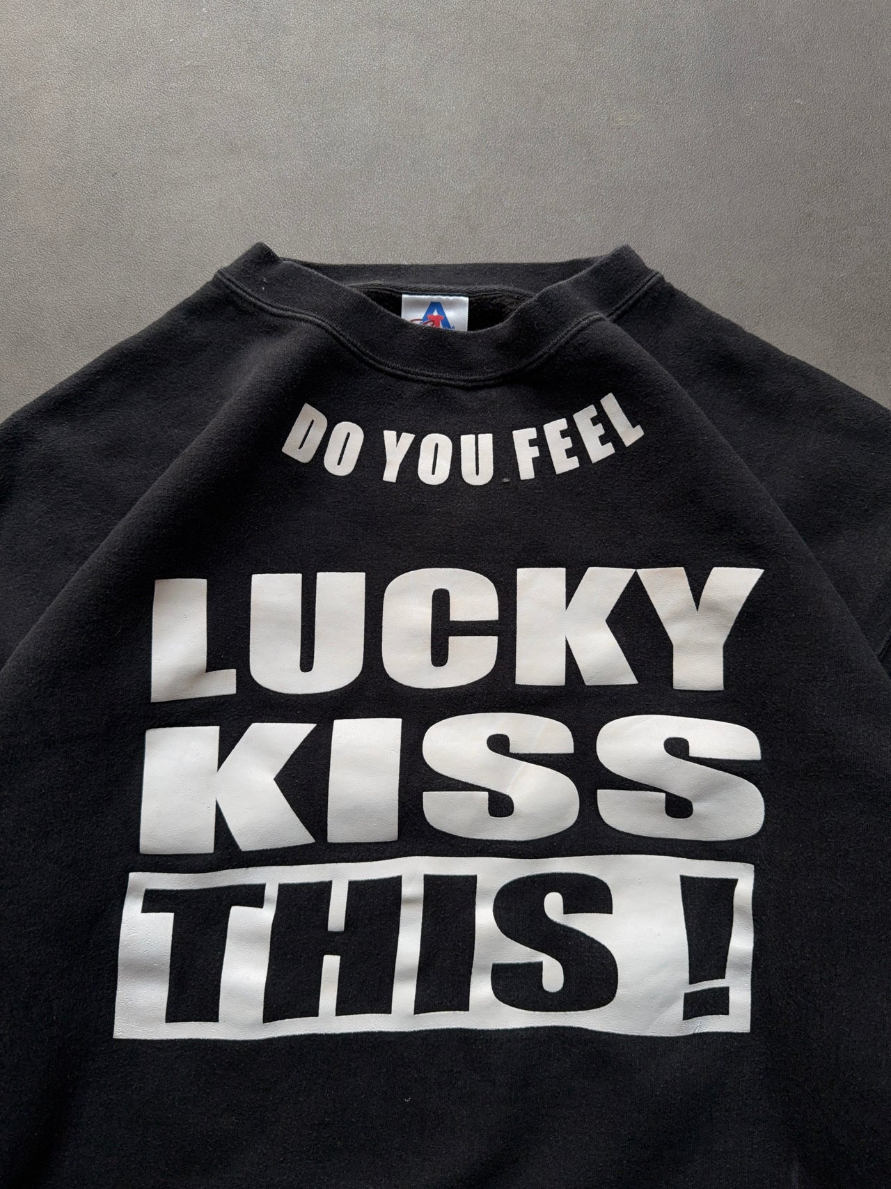 2000s “Kiss This” Crewneck (L)