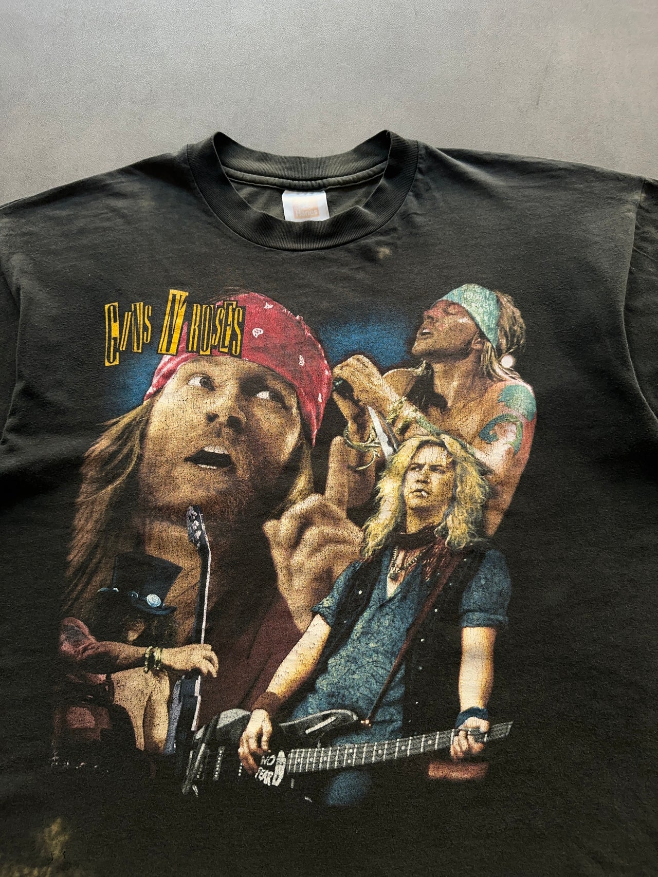 1990s Guns N’ Roses faded tee (L)