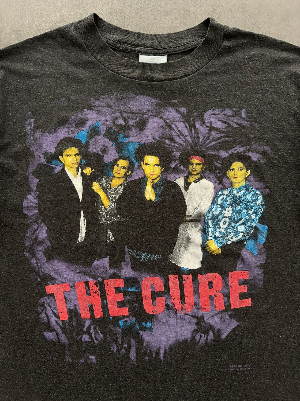 1980s The Cure tour faded tee (L)
