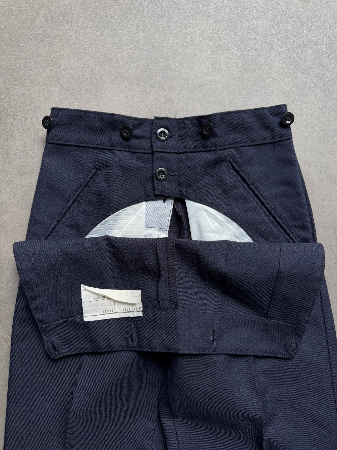 French navy Pants (S)