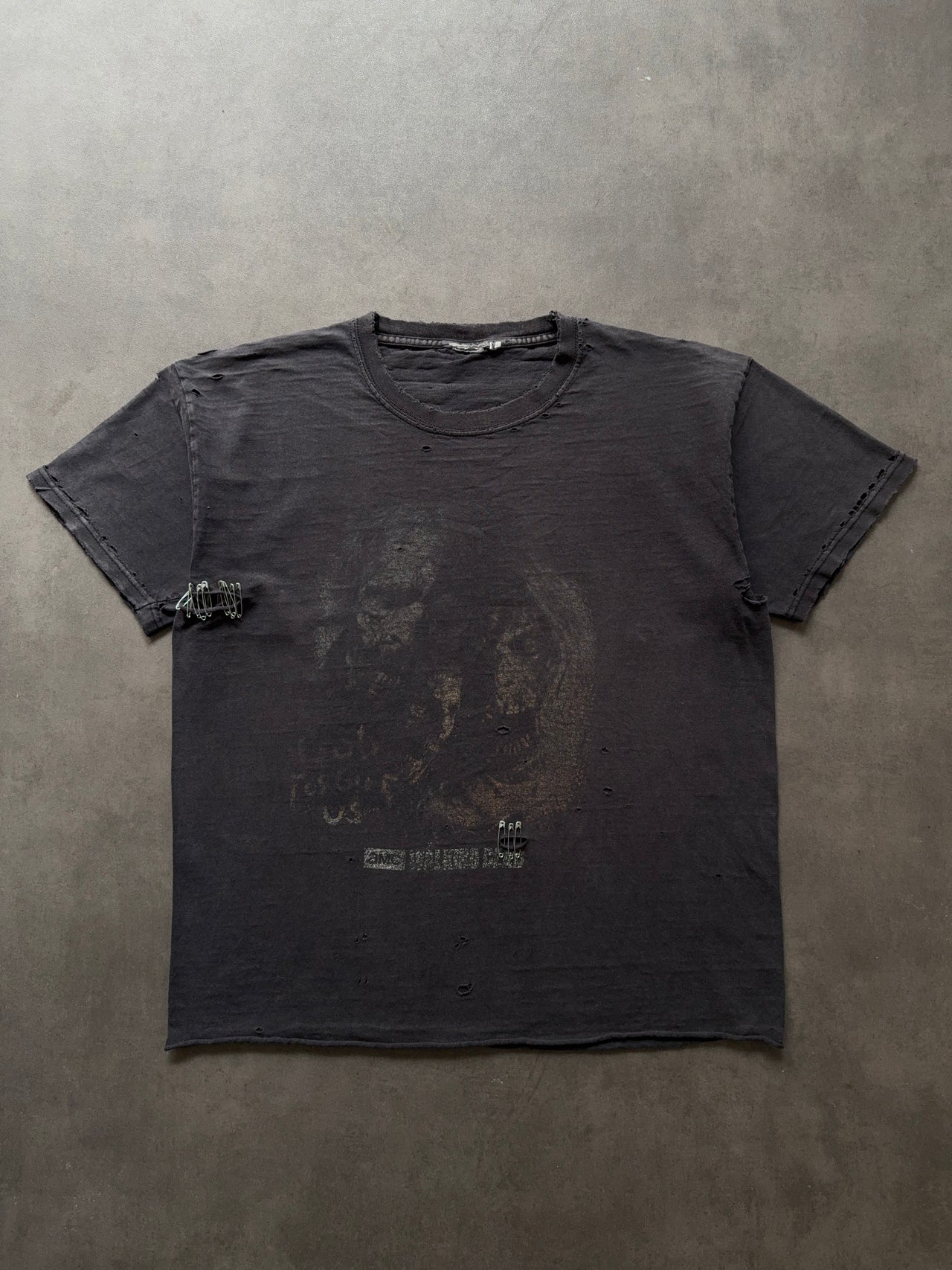 2000s The Walking dead faded distressed tee (L)