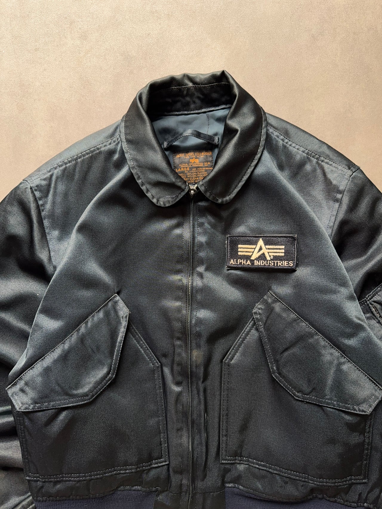 1980s CWU-45P Satin Nylon (L)