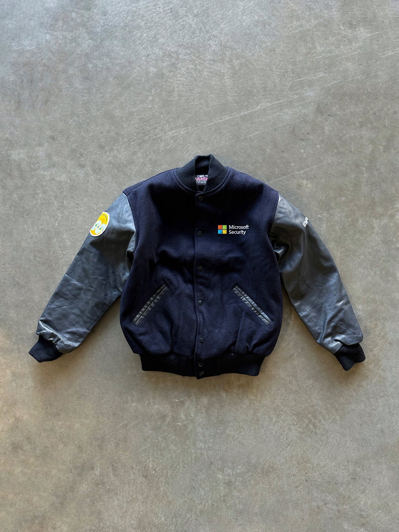 00s Microsoft varsity jacket (S)