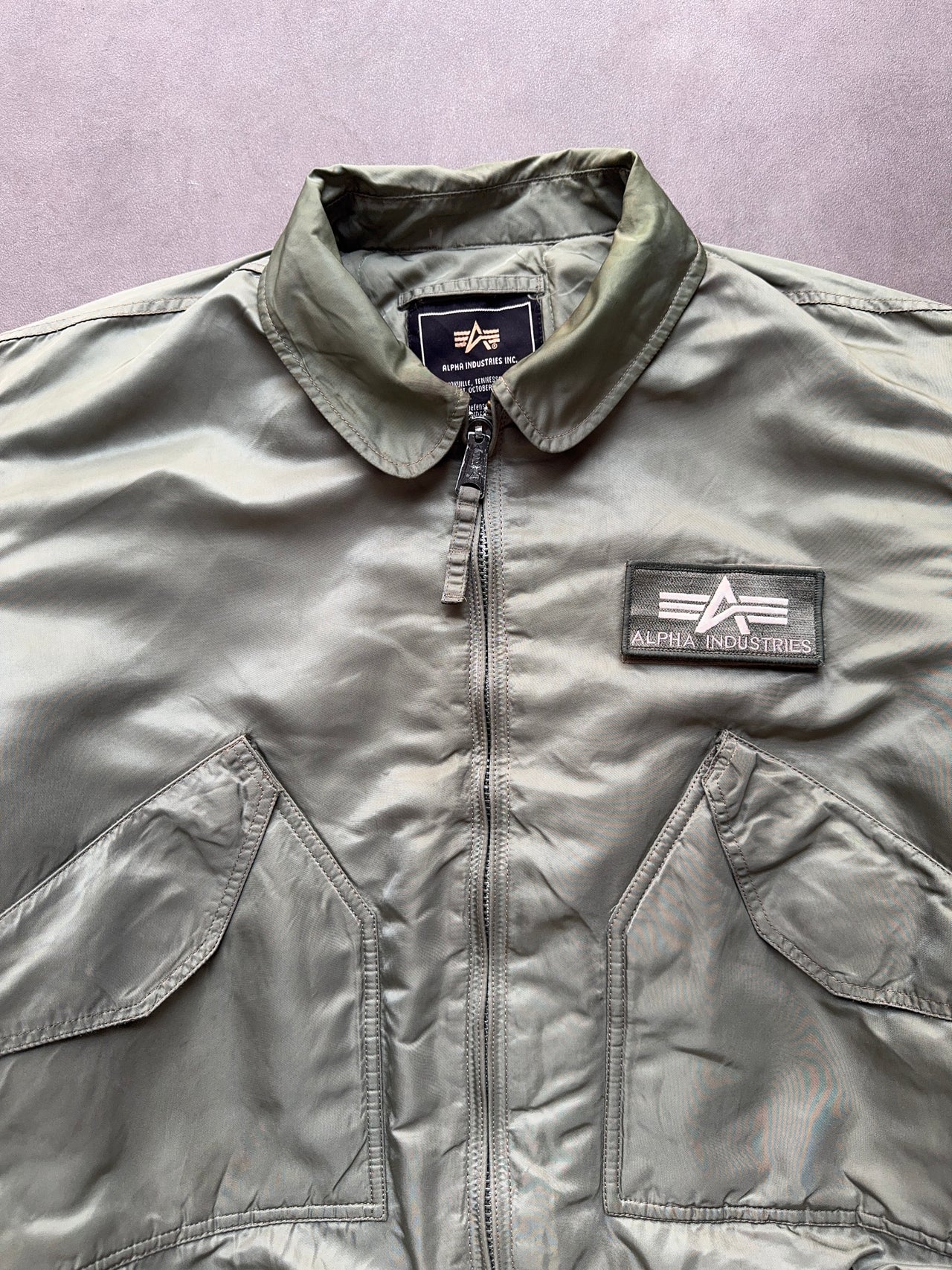 1990s CWU-45 Green Bomber jacket (XL)