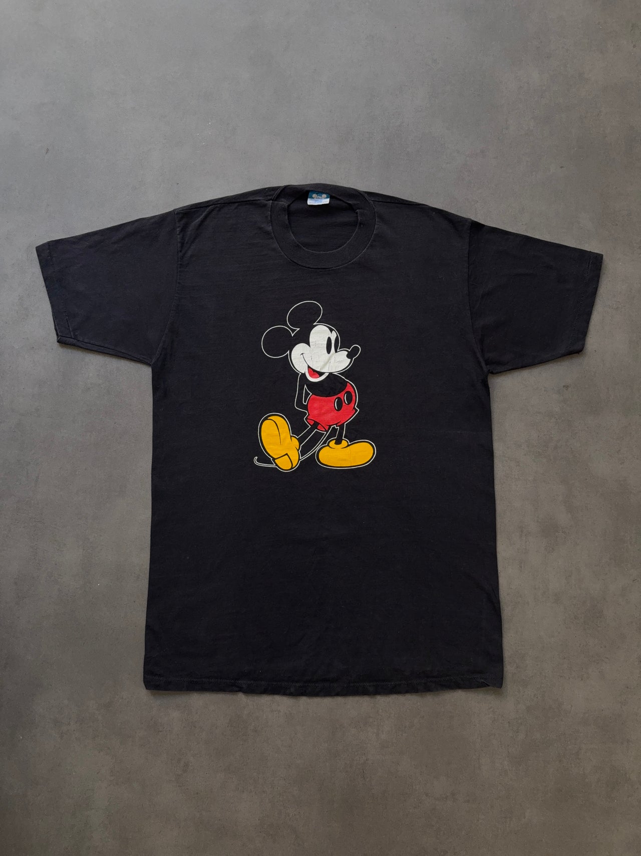 1990s Black Mickey Mouse tee (XL)