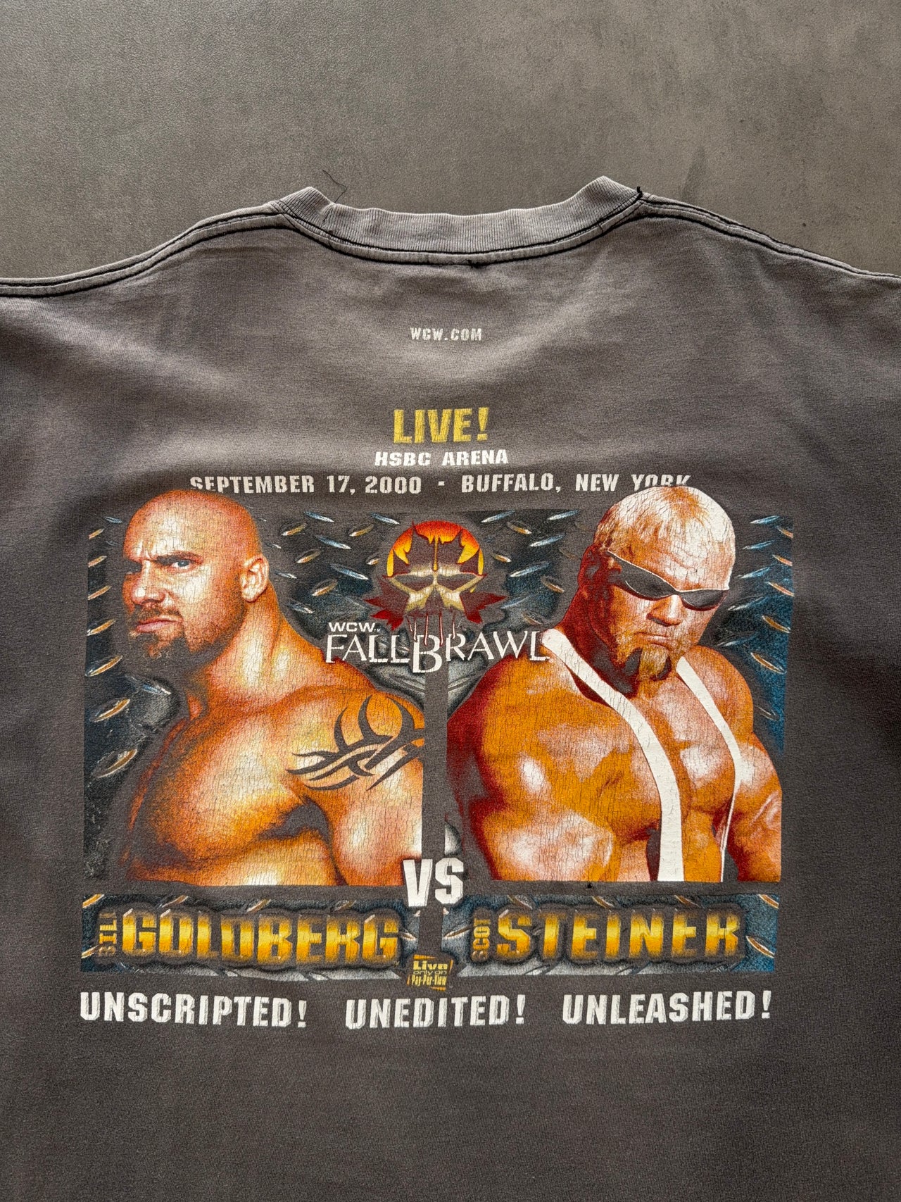 2000s WCW faded tee (XL)