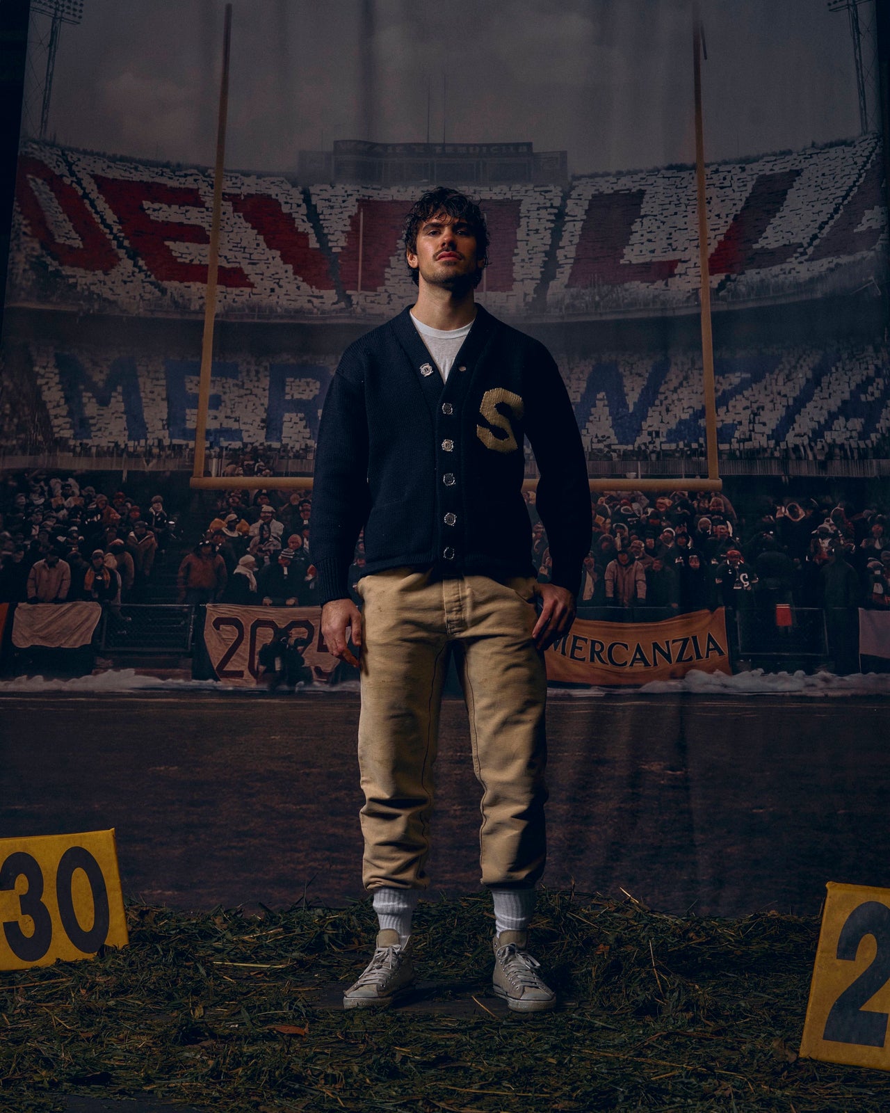 1950 “Vittoria” Relic cardigan (L)