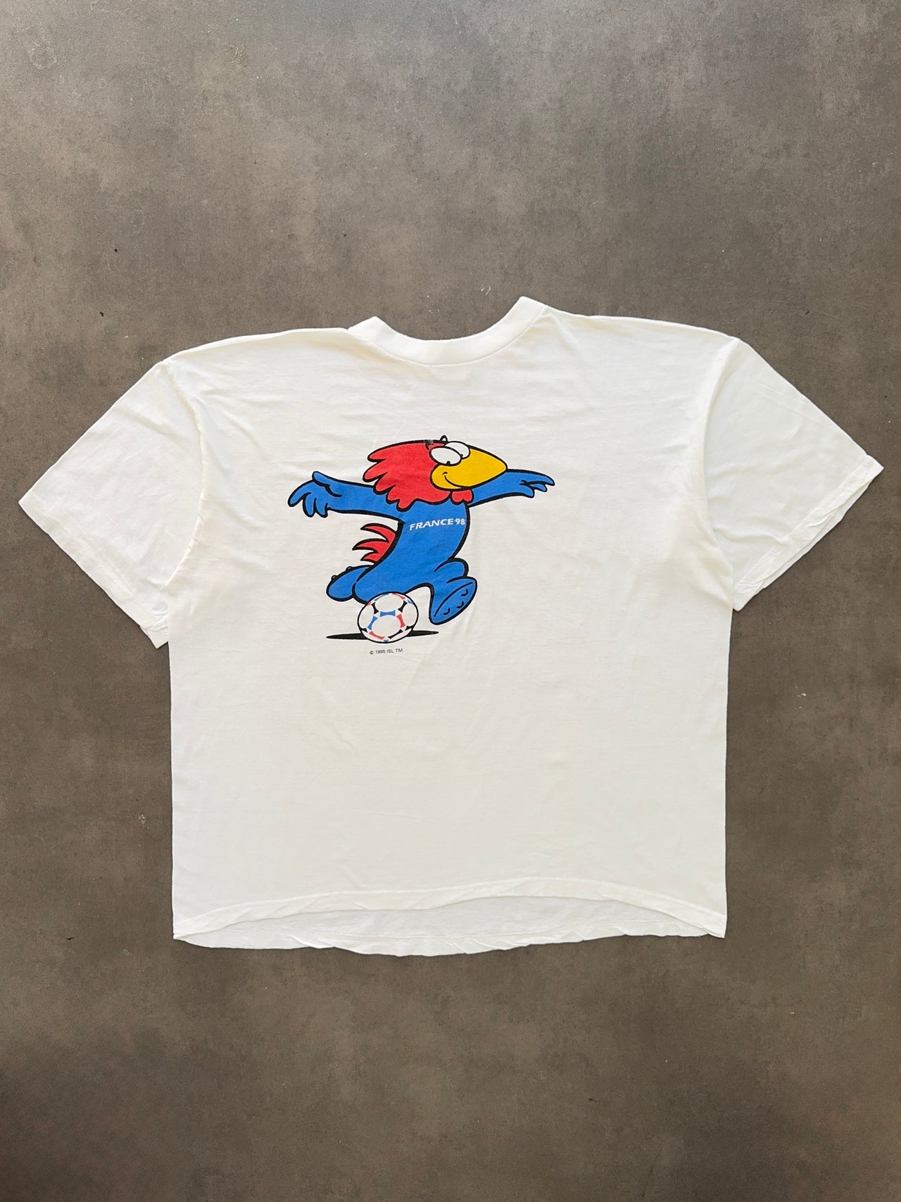 1990s France 98 mascotte tee (XL)