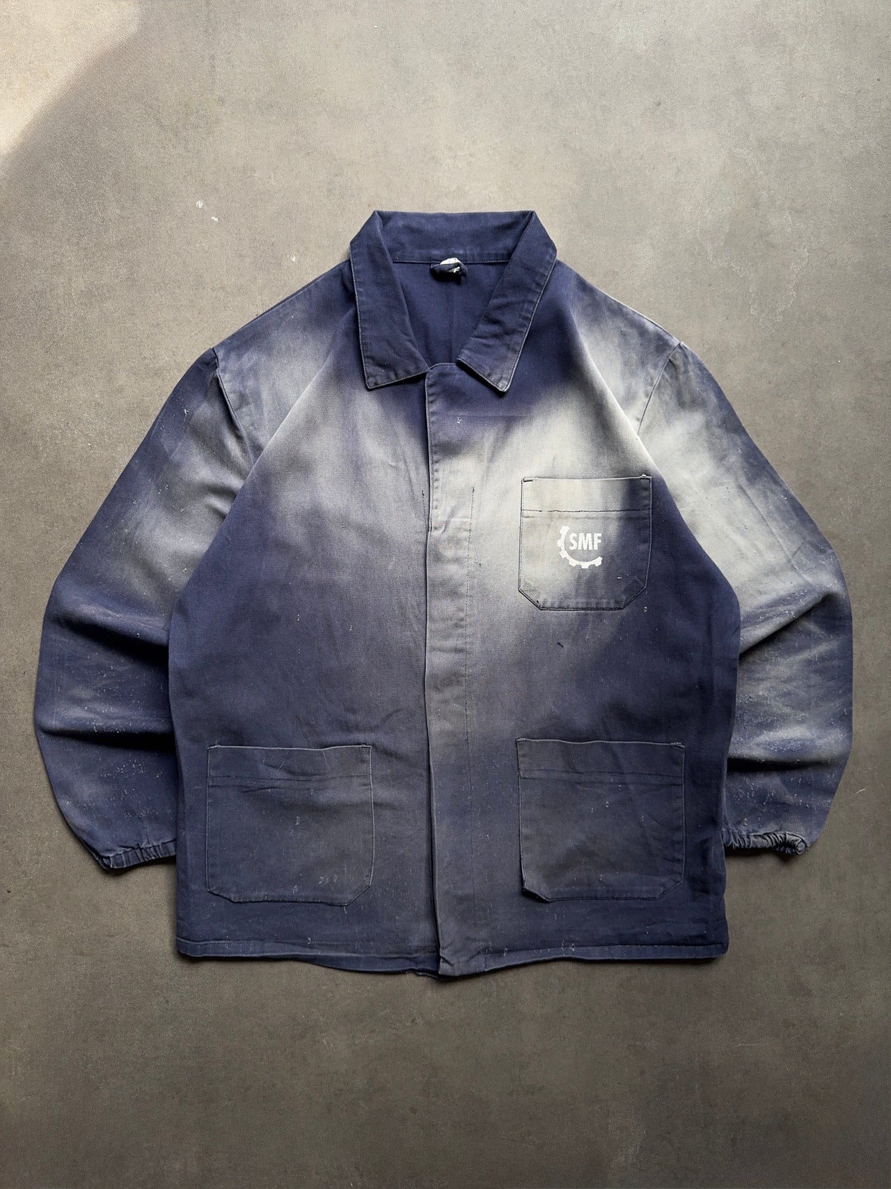 1980s Faded French Work Shirt (L)