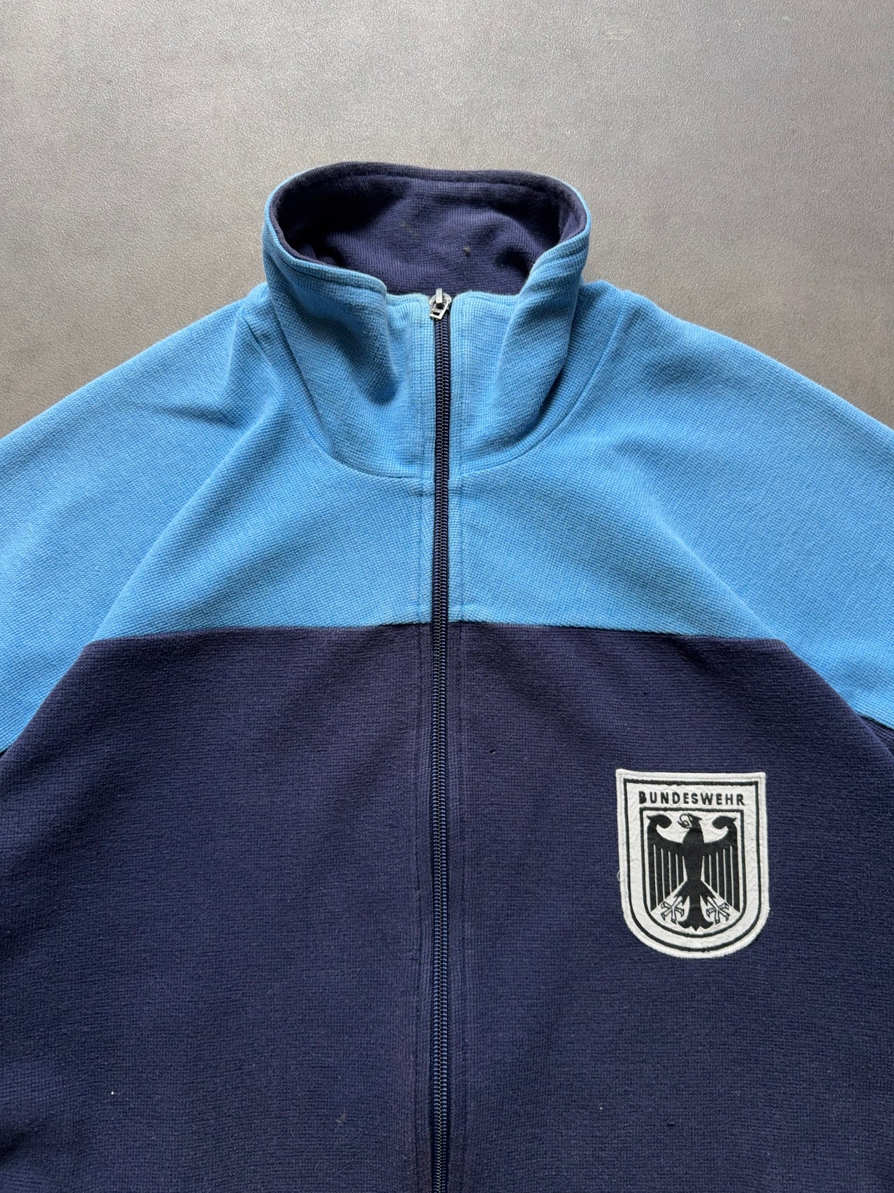 1980s German Army Zip Jacket (L)