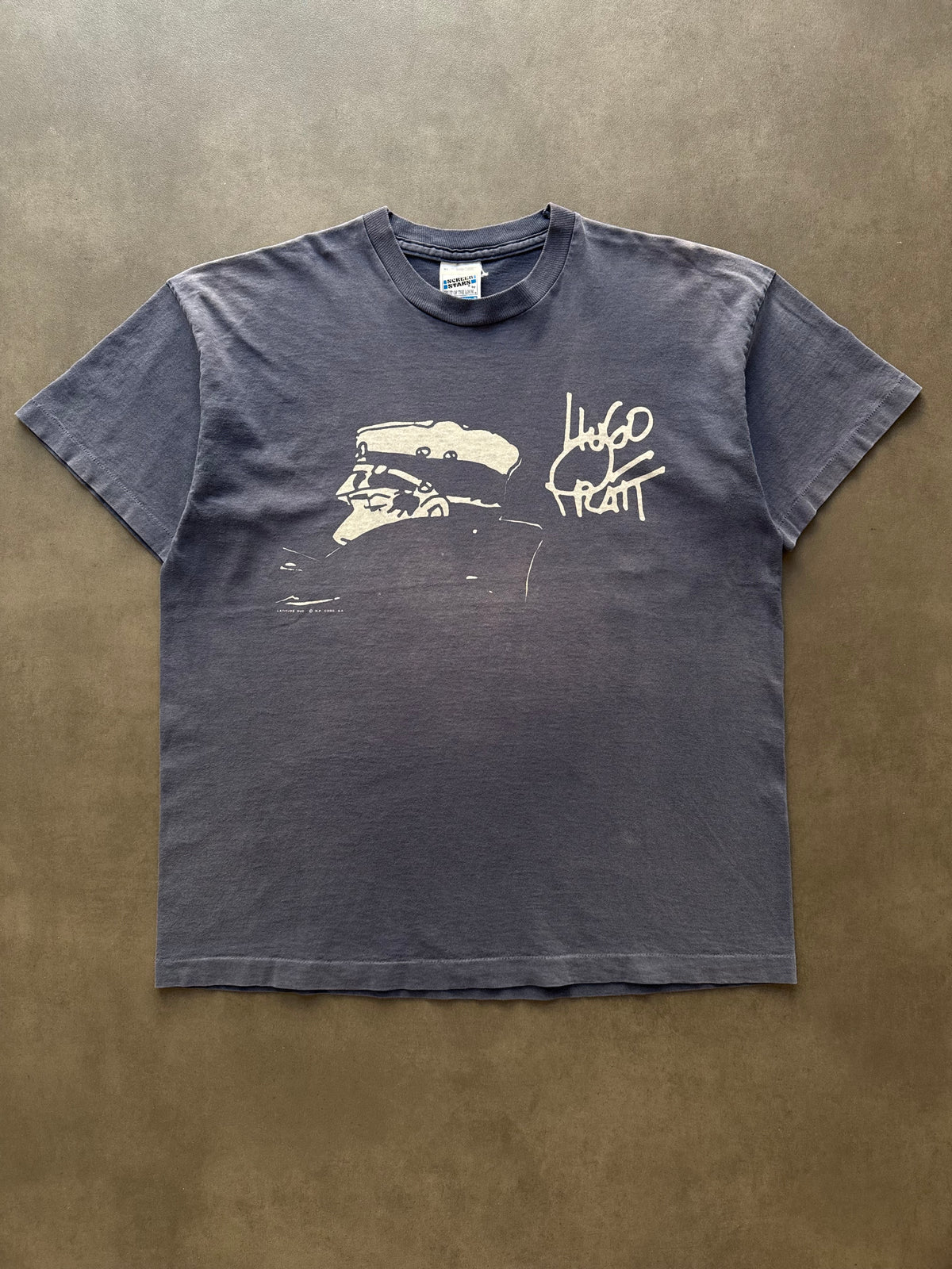 1990s Corto Maltese faded tee (XL)