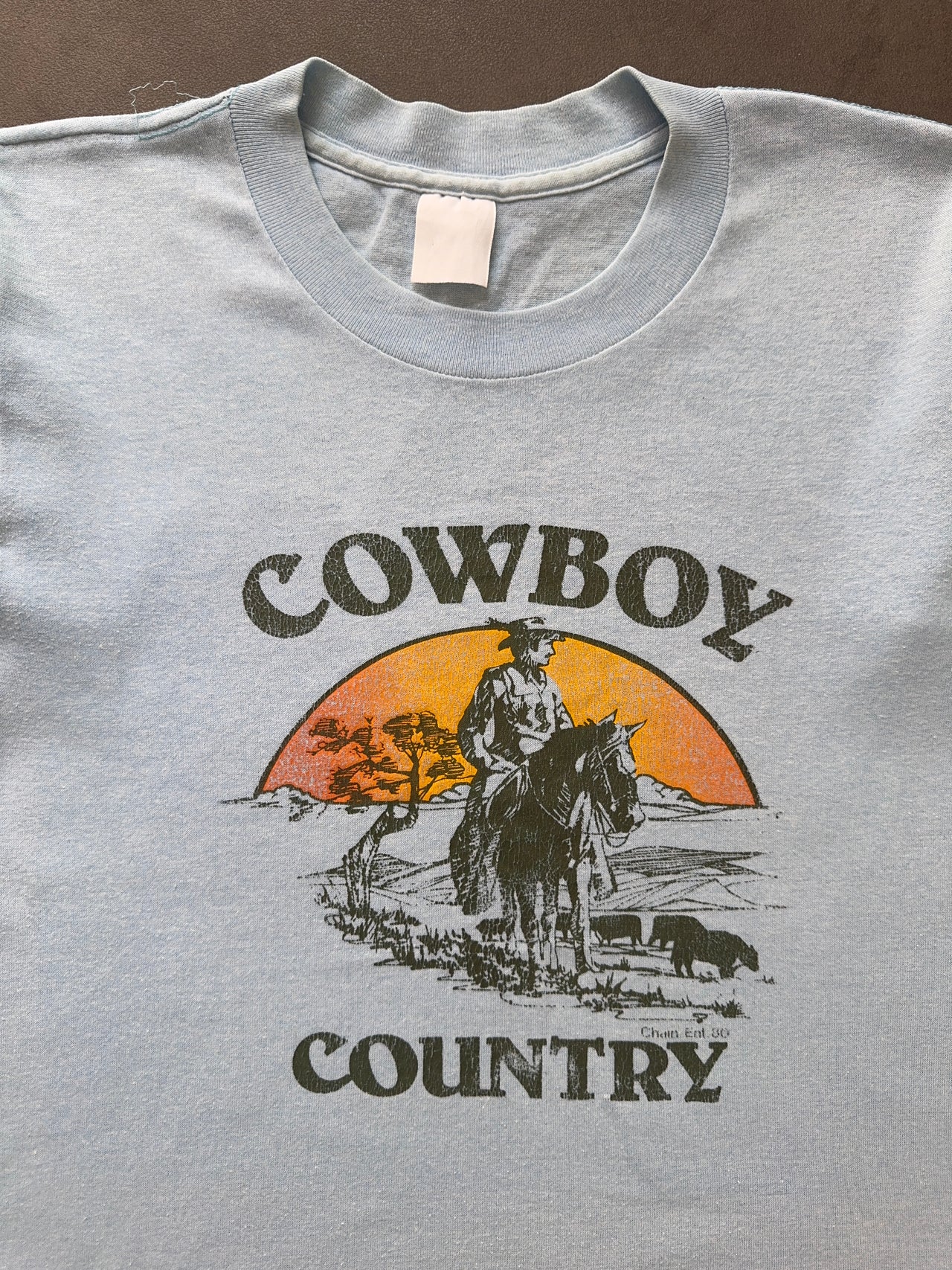 1980s Cowboy tee (M)