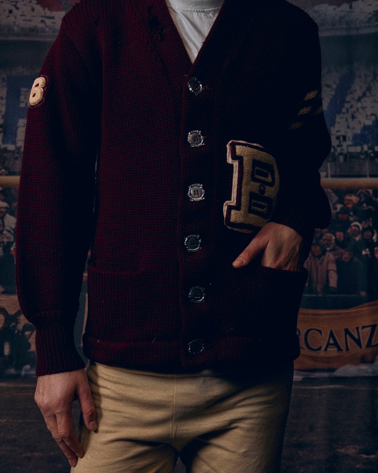1950 “Vittoria” Relic cardigan (M)