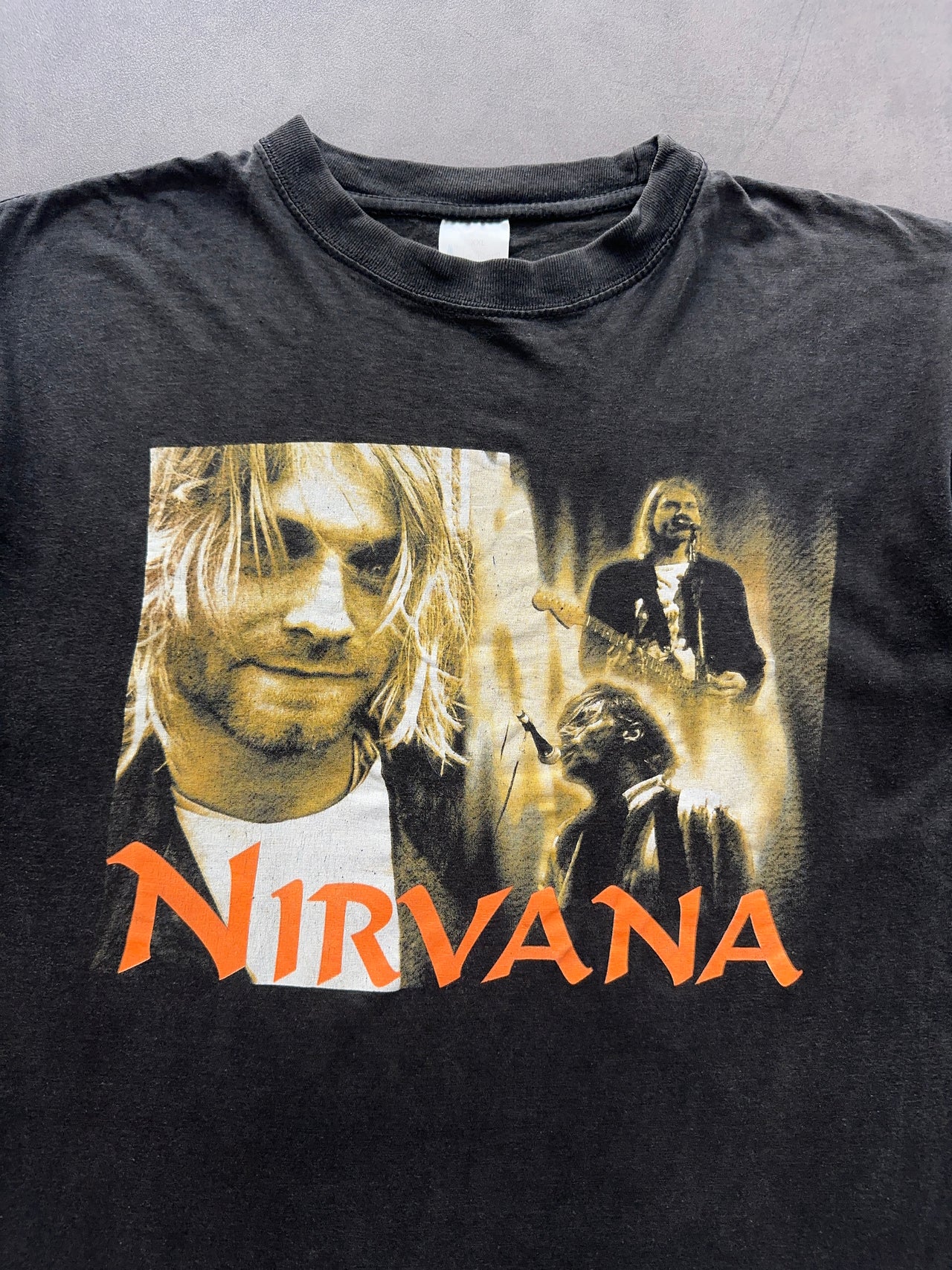 1990s Nirvana faded tee (XL)