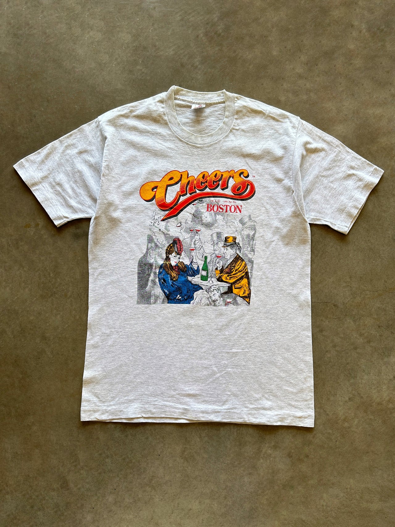 1990s Cheers boston tee (L)