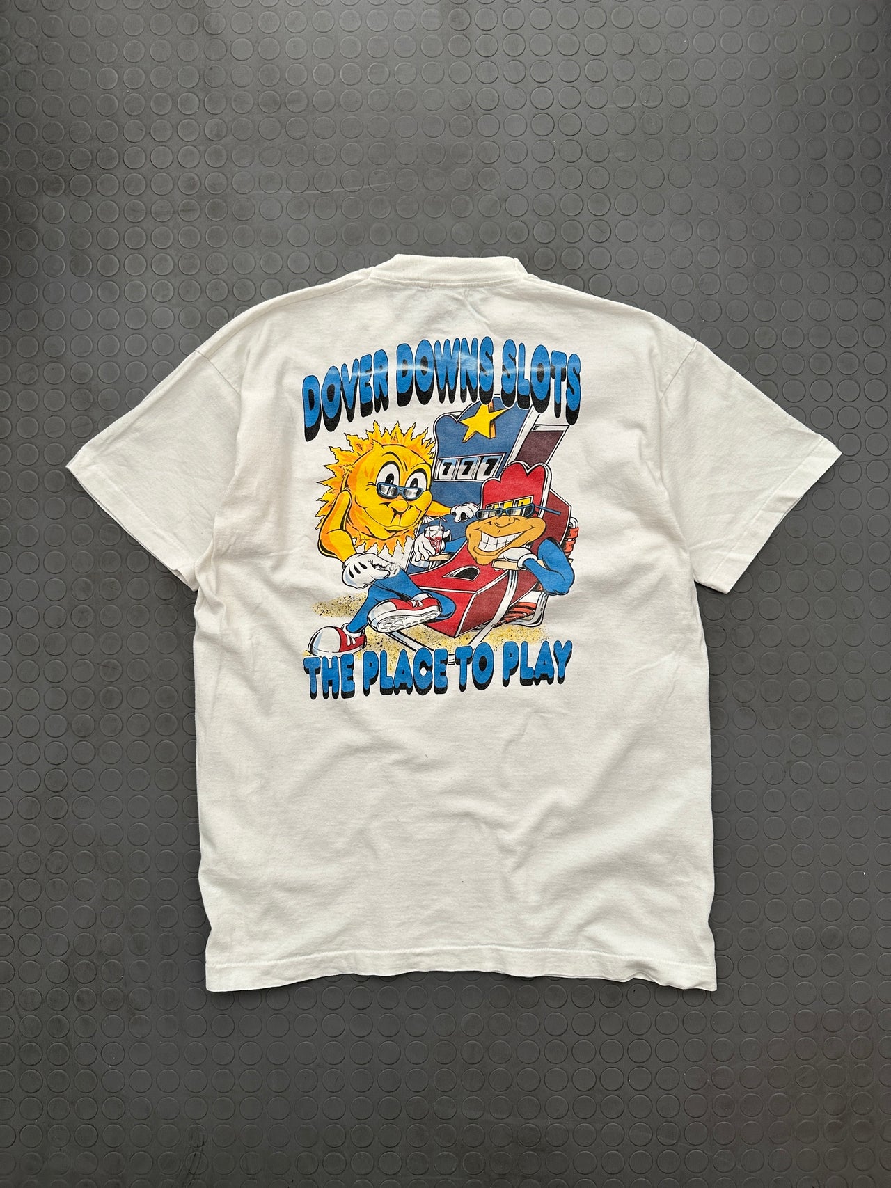 90s Dover downs slots single stitch tee (XL)