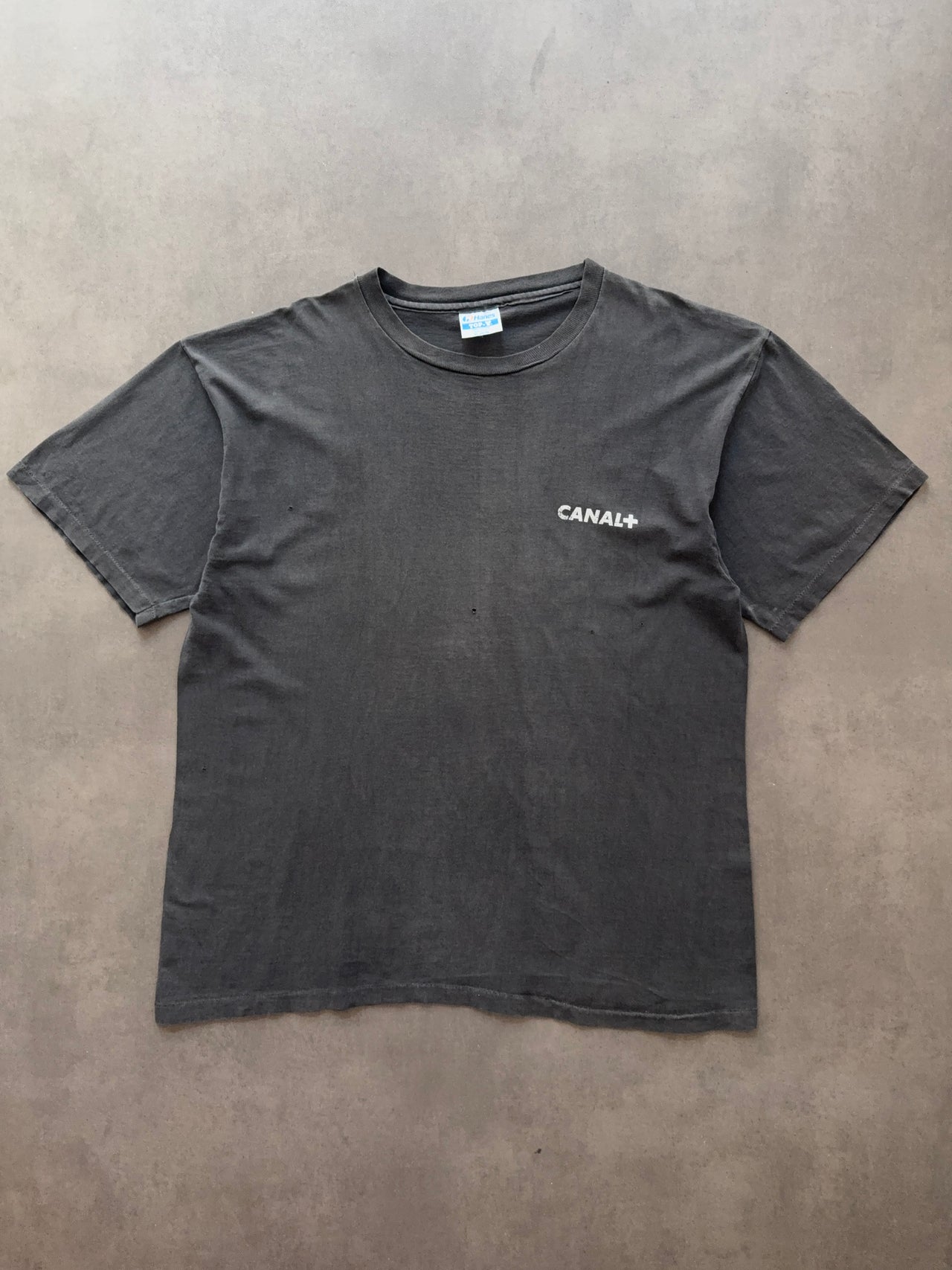 1990s Super faded canal+ tee (XL)