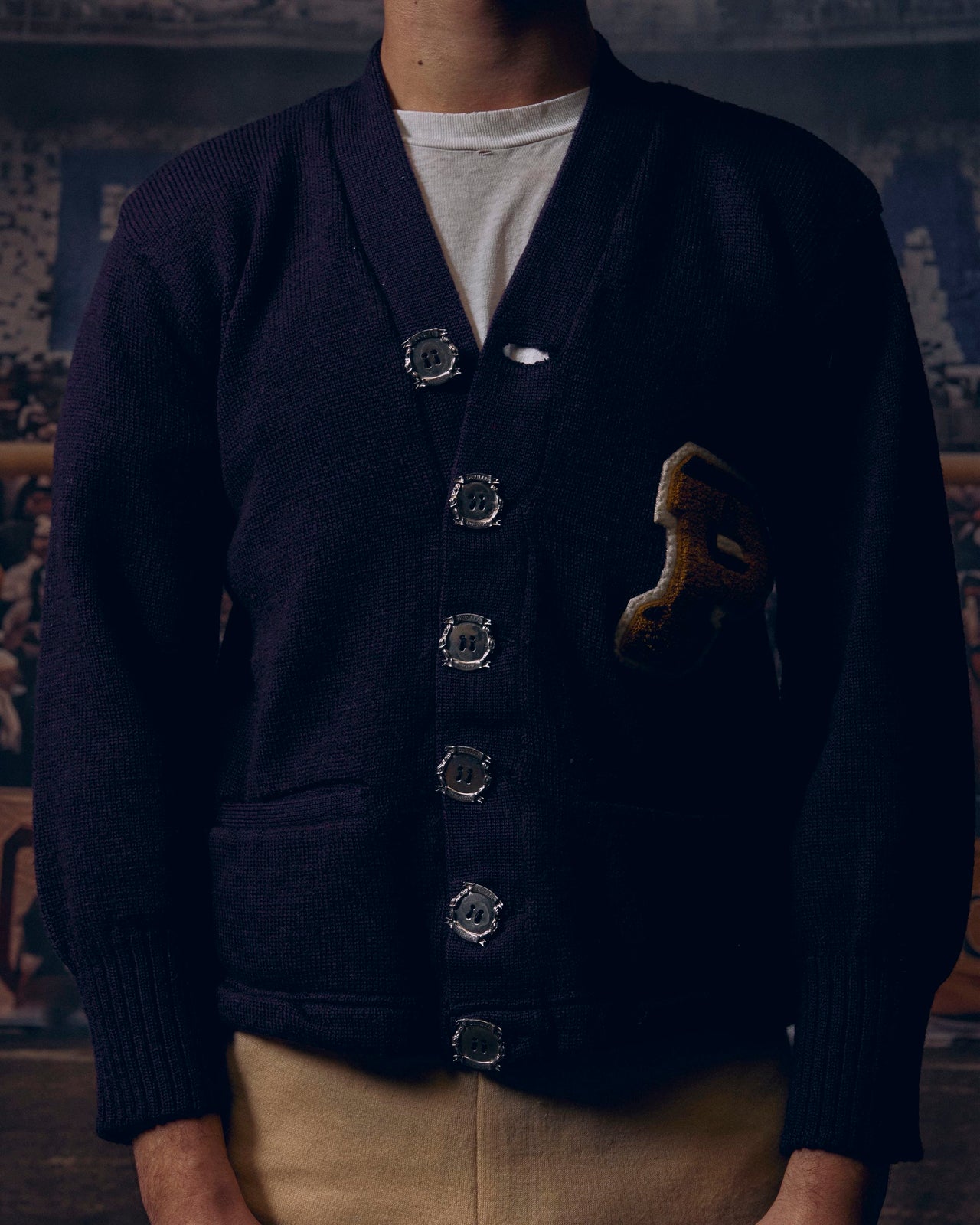 1970 “Vittoria” Relic cardigan (M)