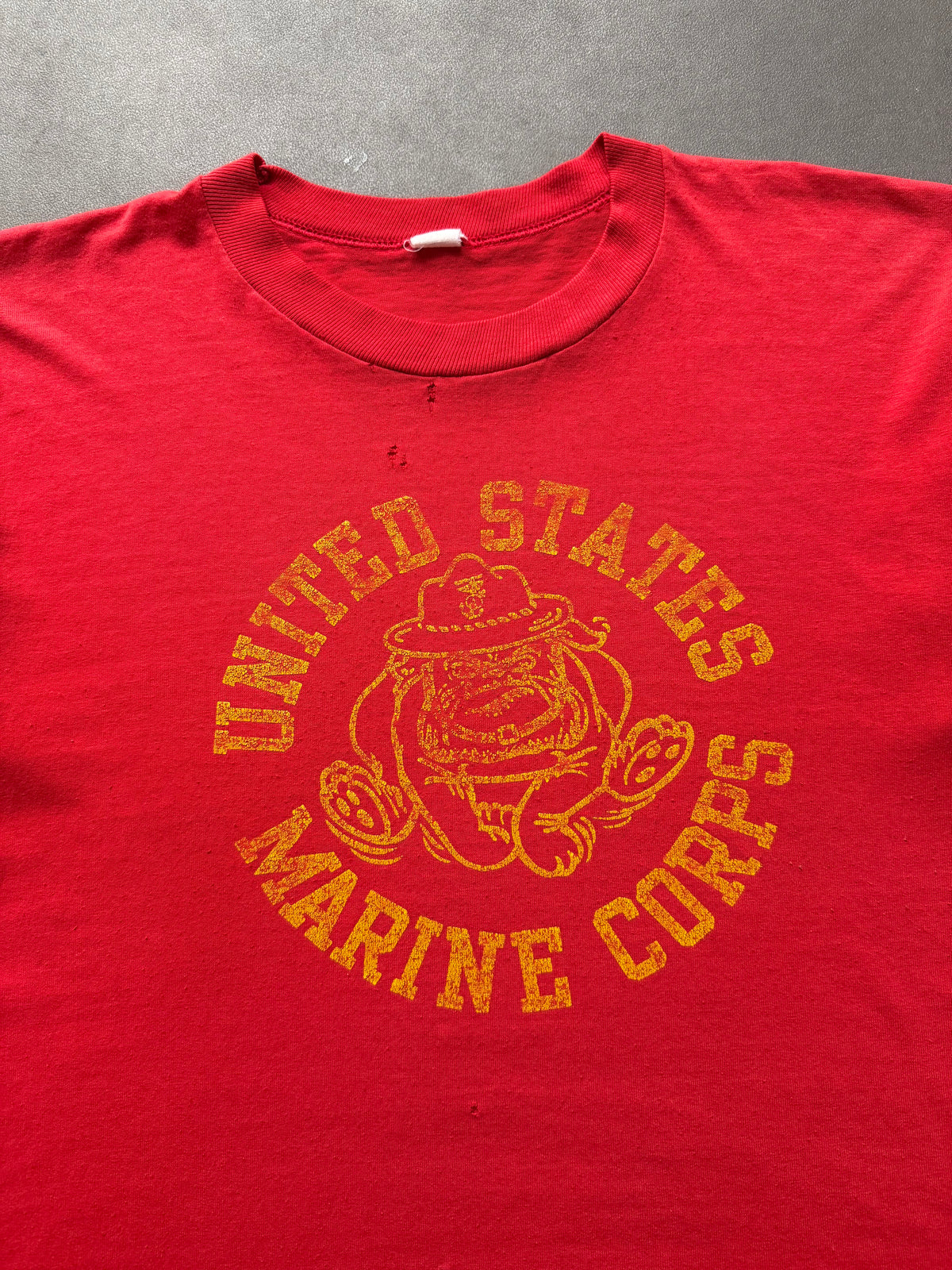 1980s Marine corps distressed tee (XL)