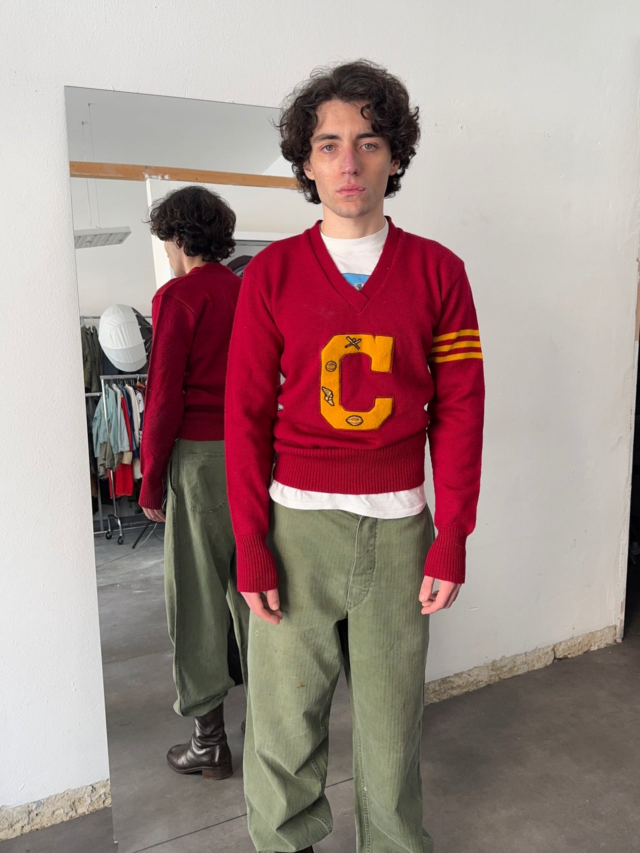 1960s Letterman college Jumper (M)