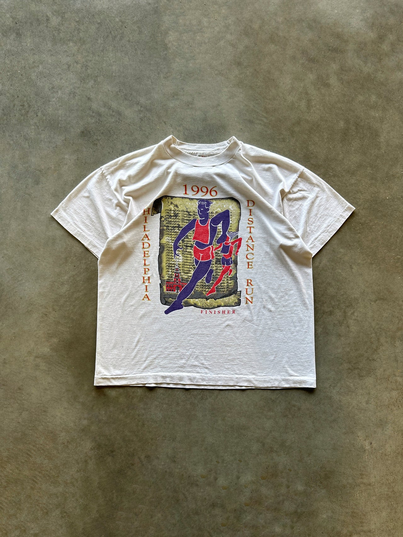 90s Philadelphia Distance Run single stitch tee (XL)
