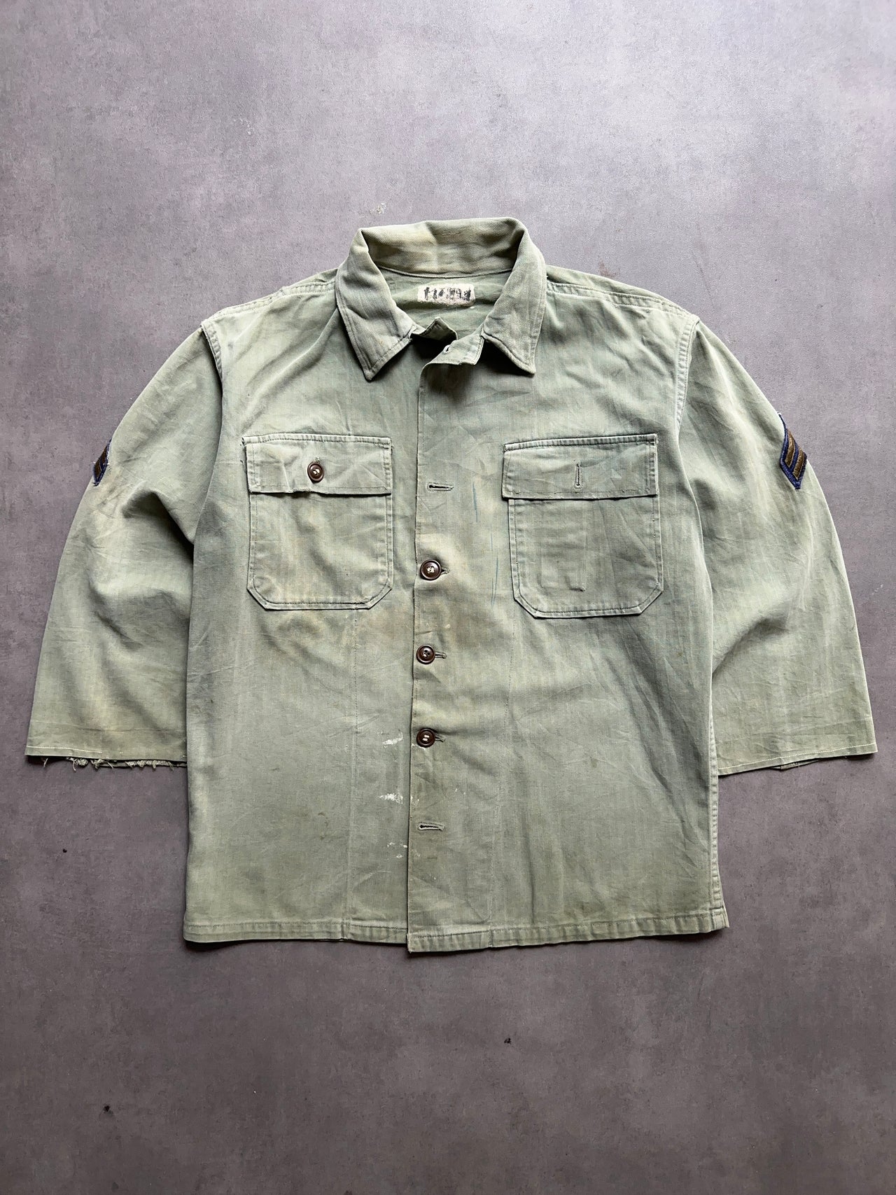 1960s HBT USMC Shirt (M)