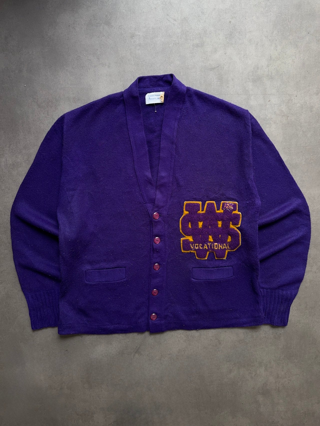 1980s Letterman Cardigan (XL)