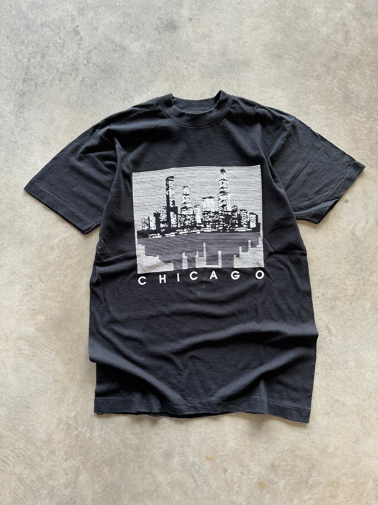80s Chicago single stitch tee (L)