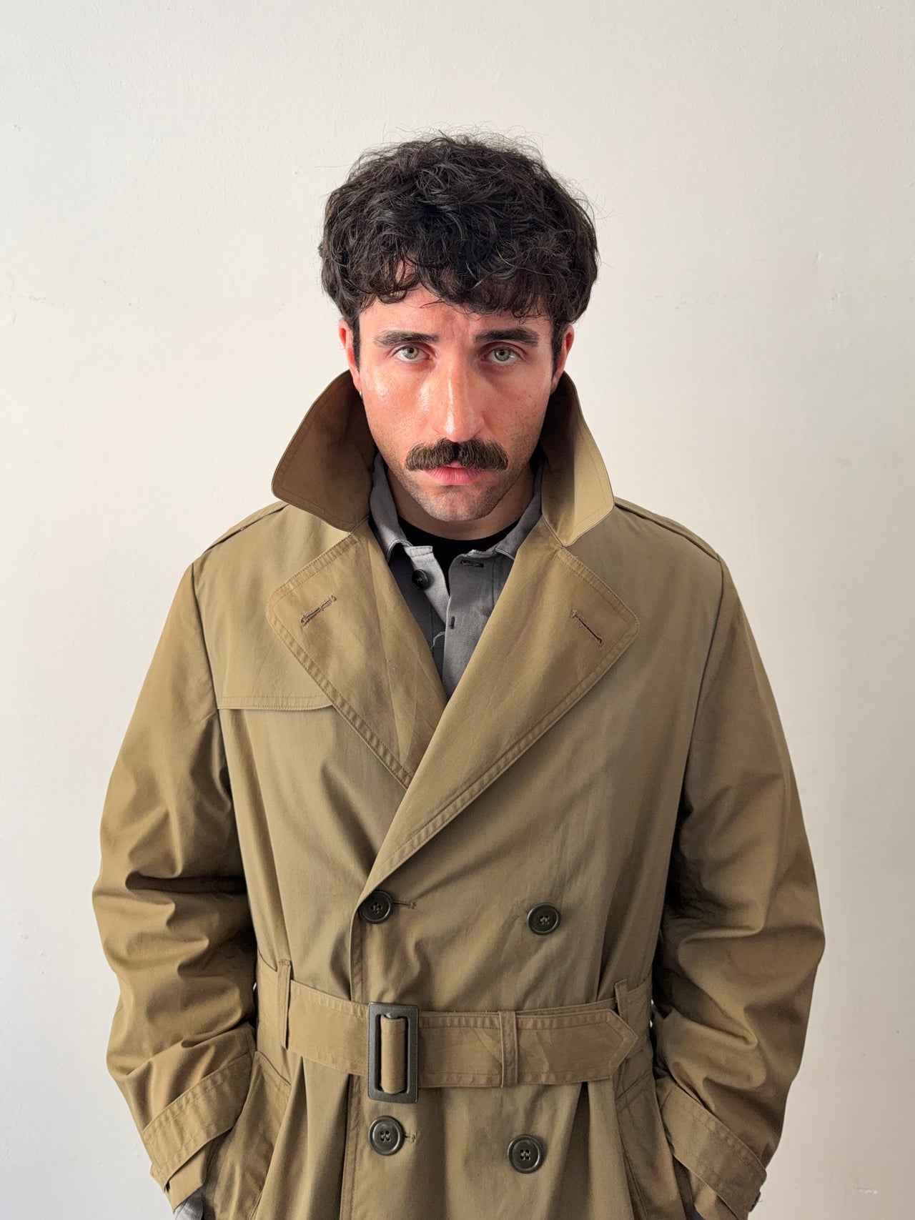 1960s/70s Us Army trench coat sand