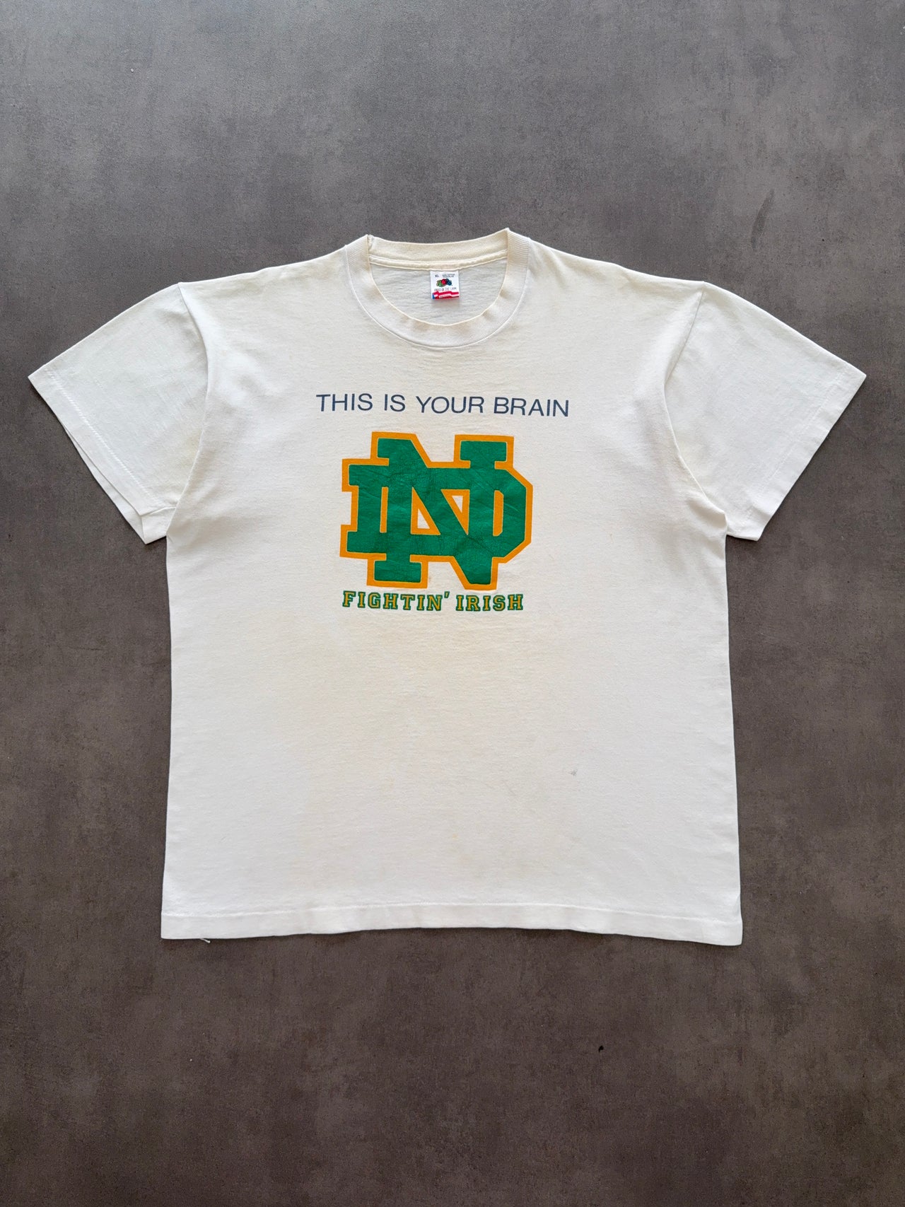 1990s Notre Dame Irish tee (XL)