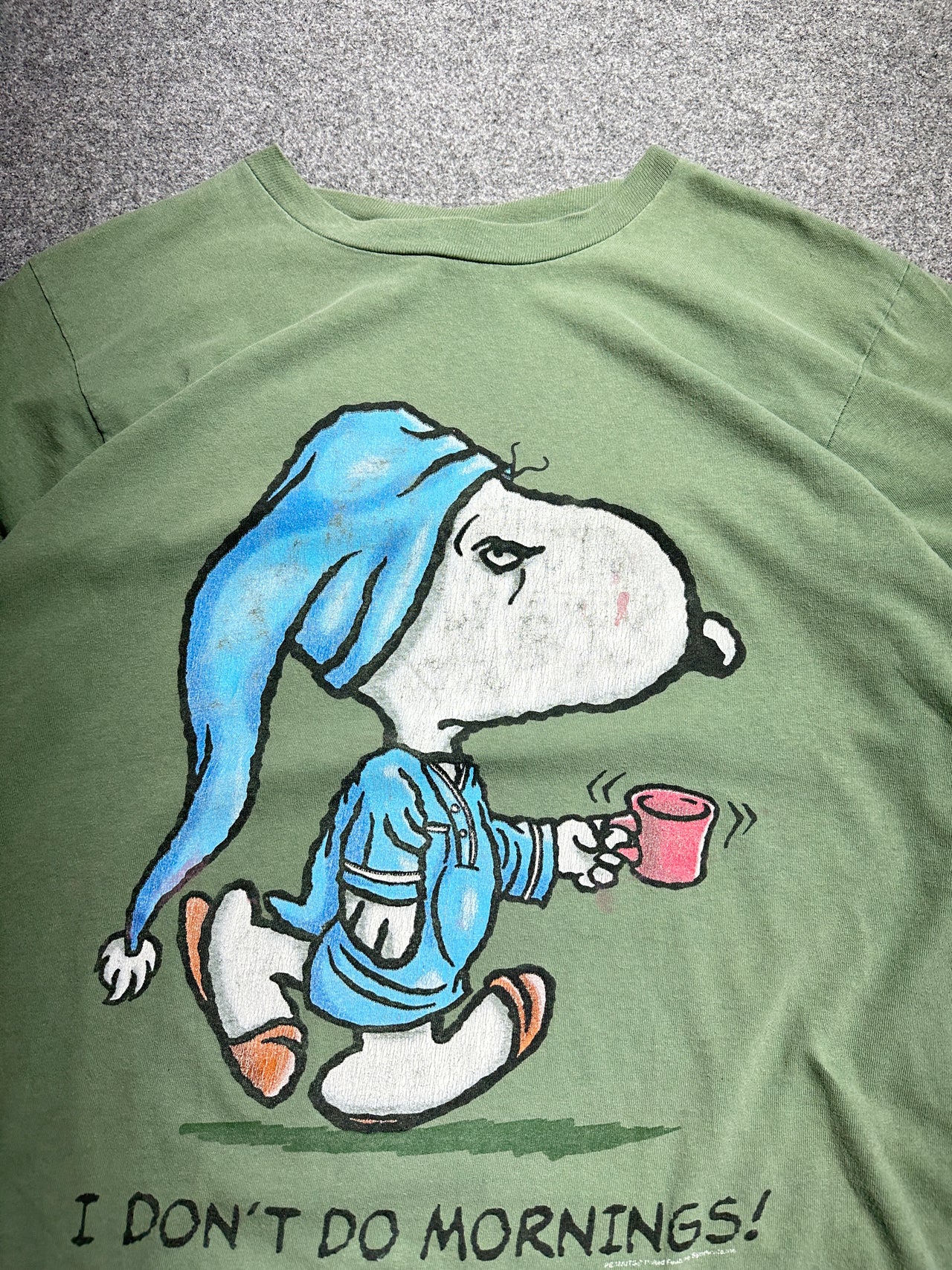 90s Snoopy single stitch tee (L)