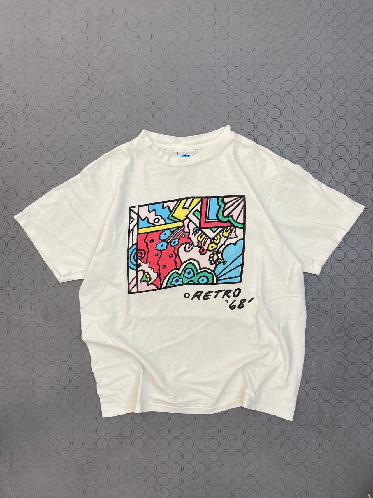 90s Retro 68 single stitch tee (M)